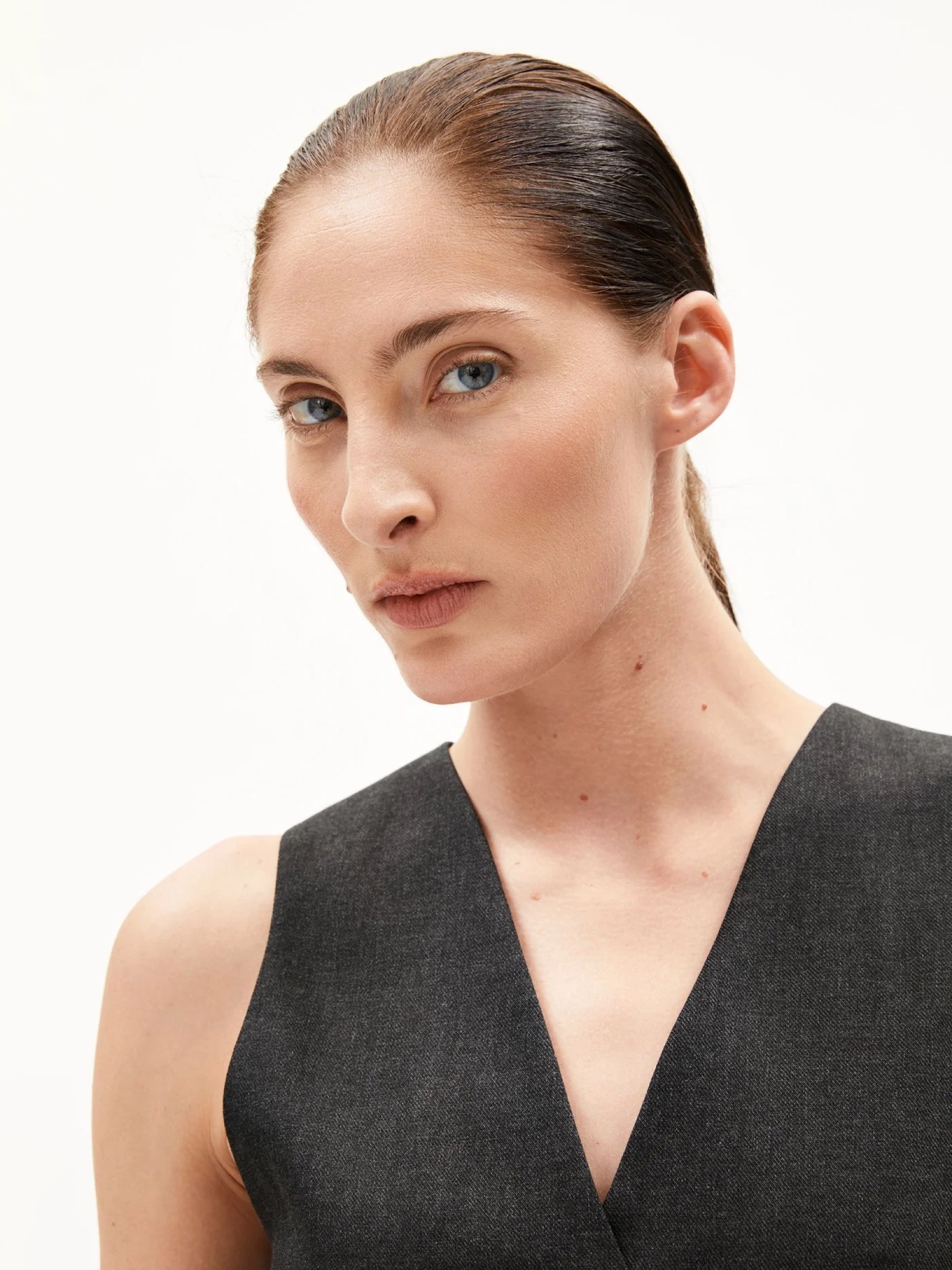 Weste Sineriaa steel melange Armedangels