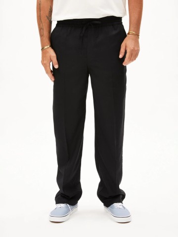 Hose Lukaa Lino black Armedangels