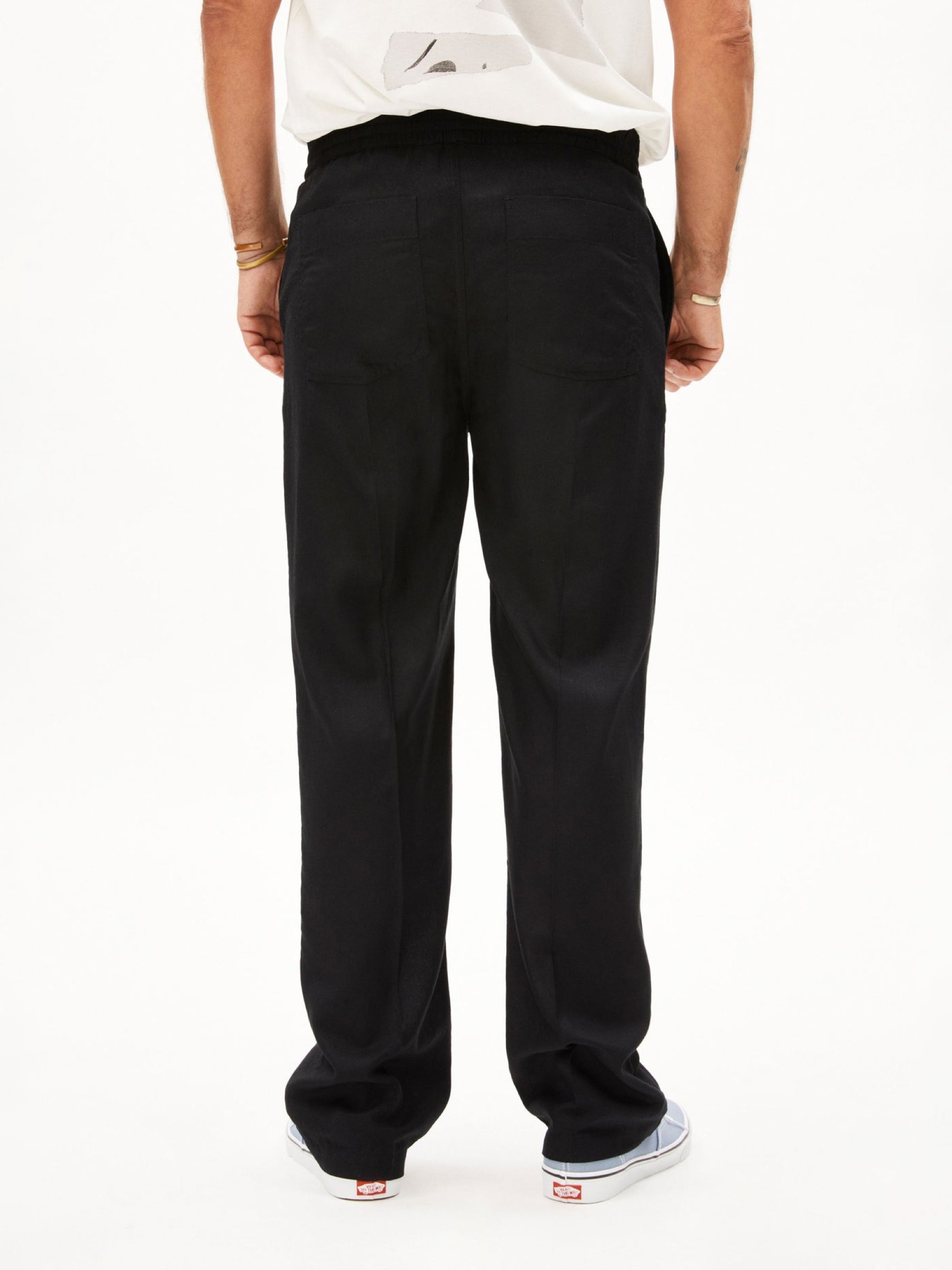 Hose Lukaa Lino black Armedangels