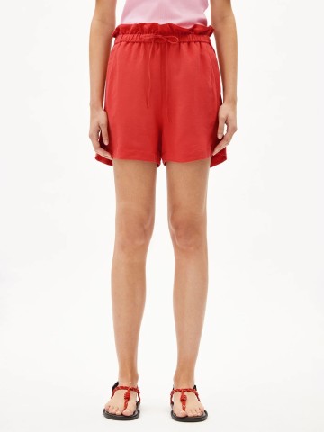 Shorts Vaanna Lino coral blush Armedangels