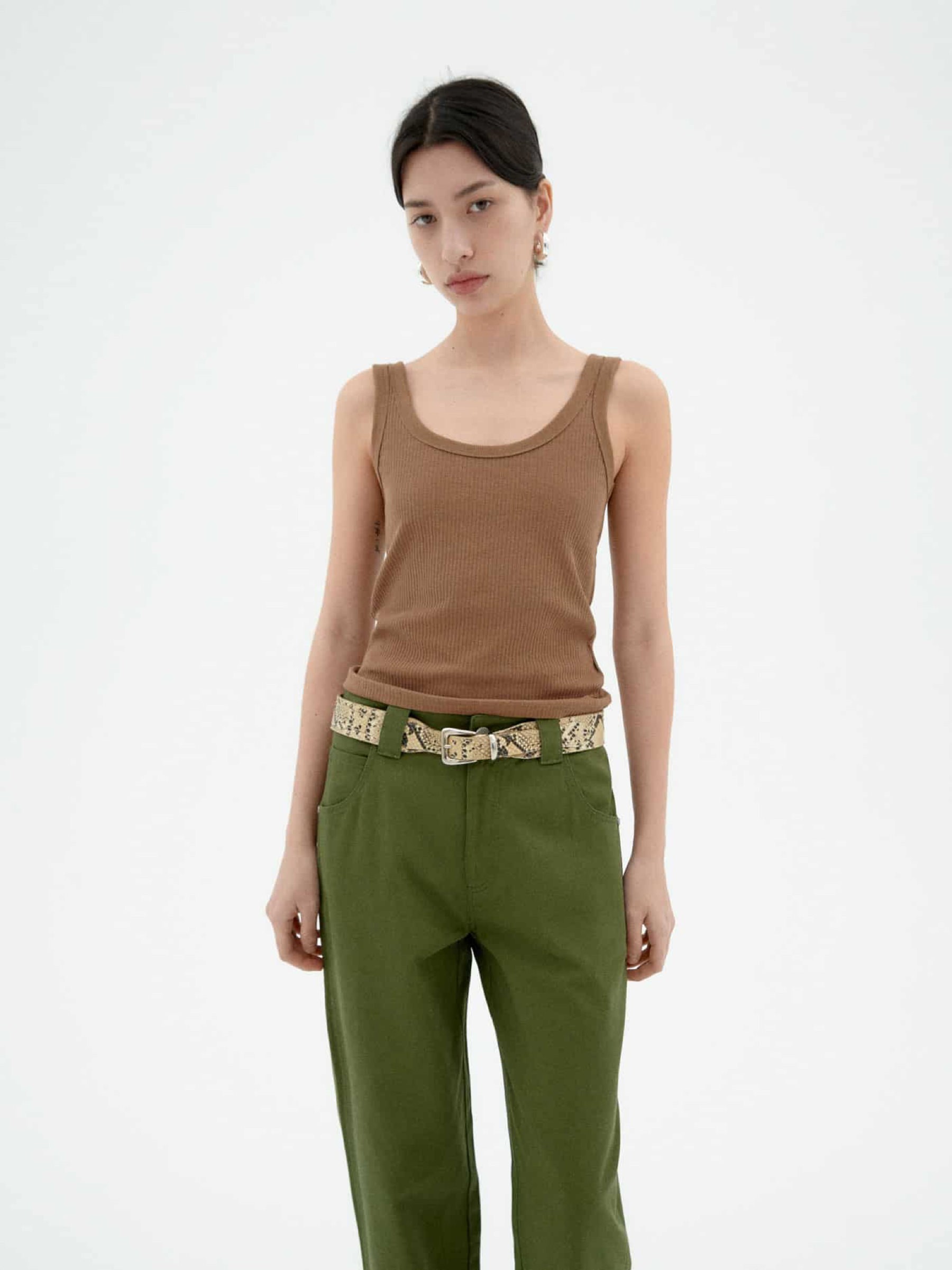 Julia Top otter hemp Thinking Mu