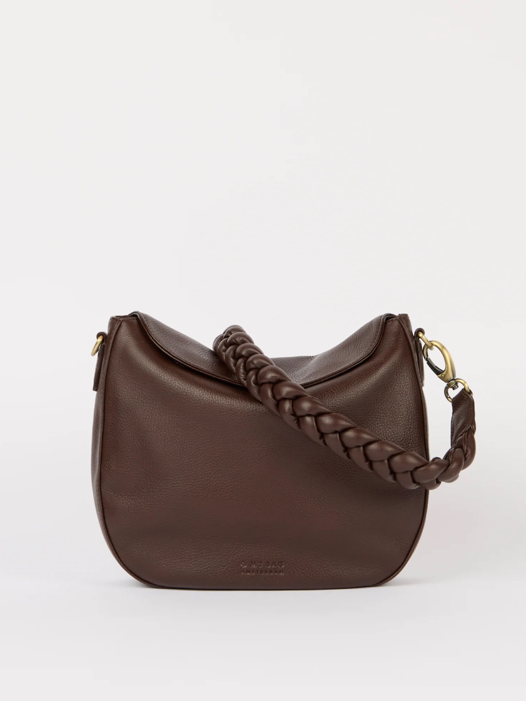 Tasche Lana chocolate soft grain leather O My Bag