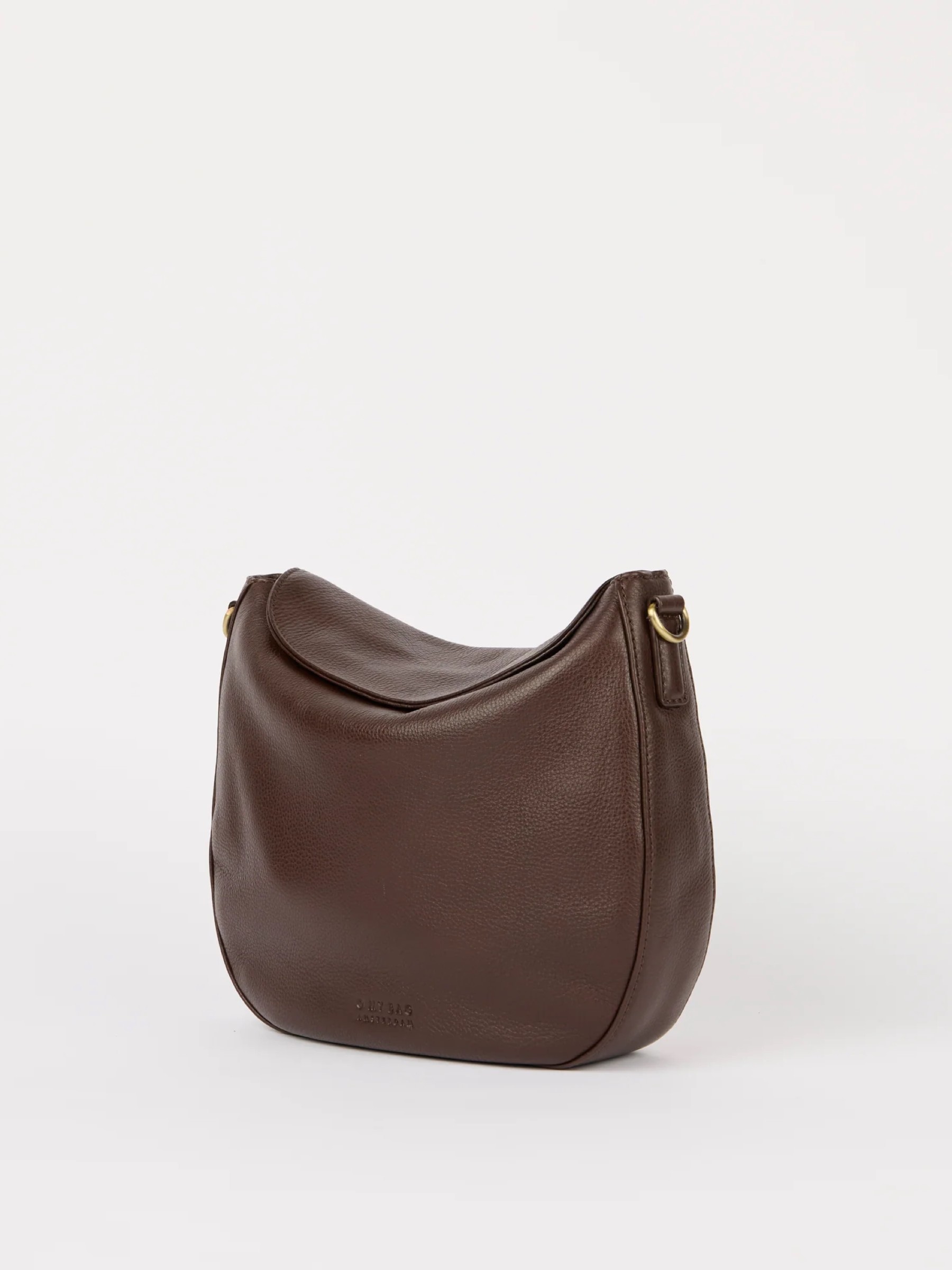 Tasche Lana chocolate soft grain leather O My Bag
