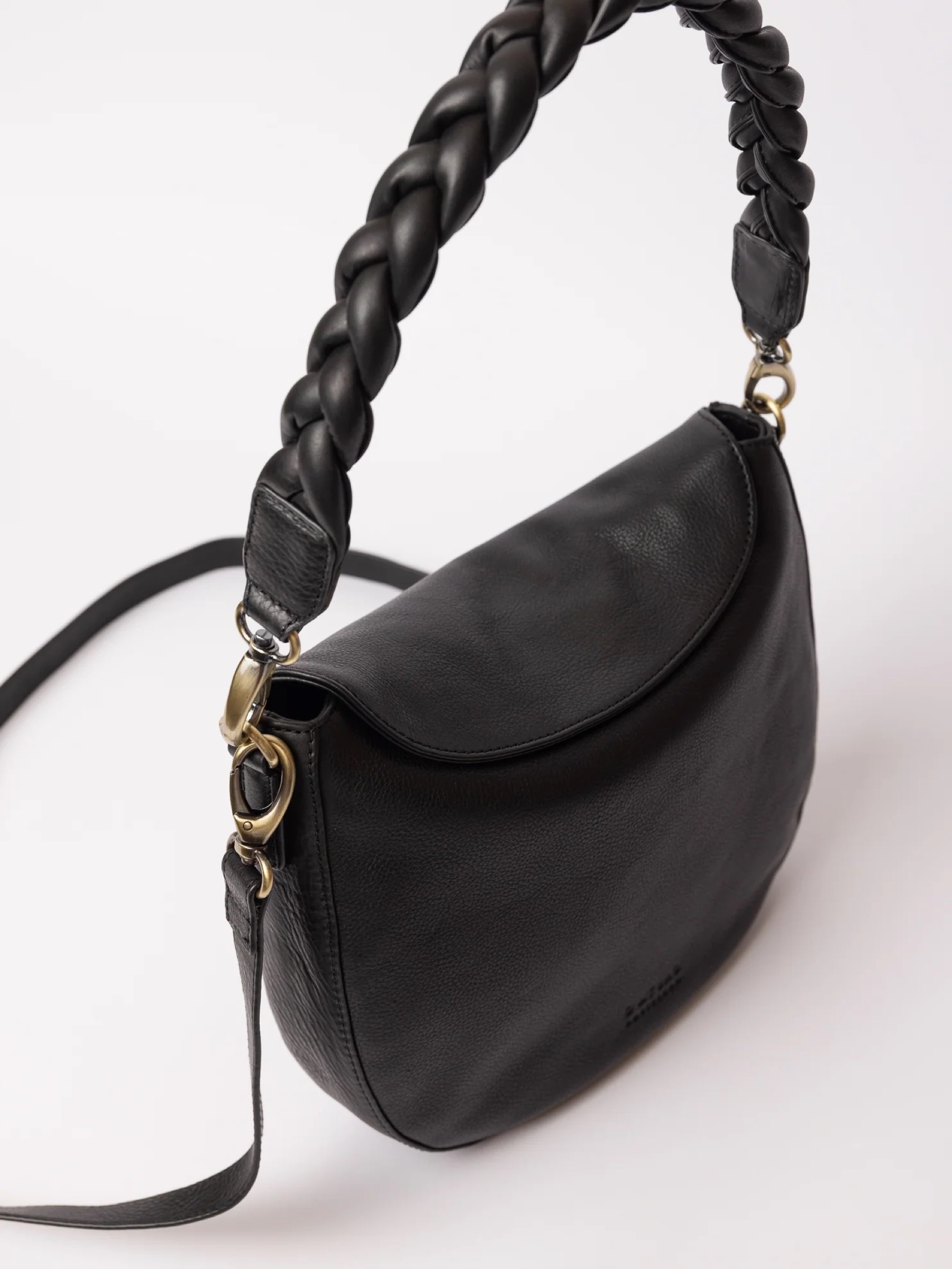 Tasche Lana black soft grain leather O My Bag