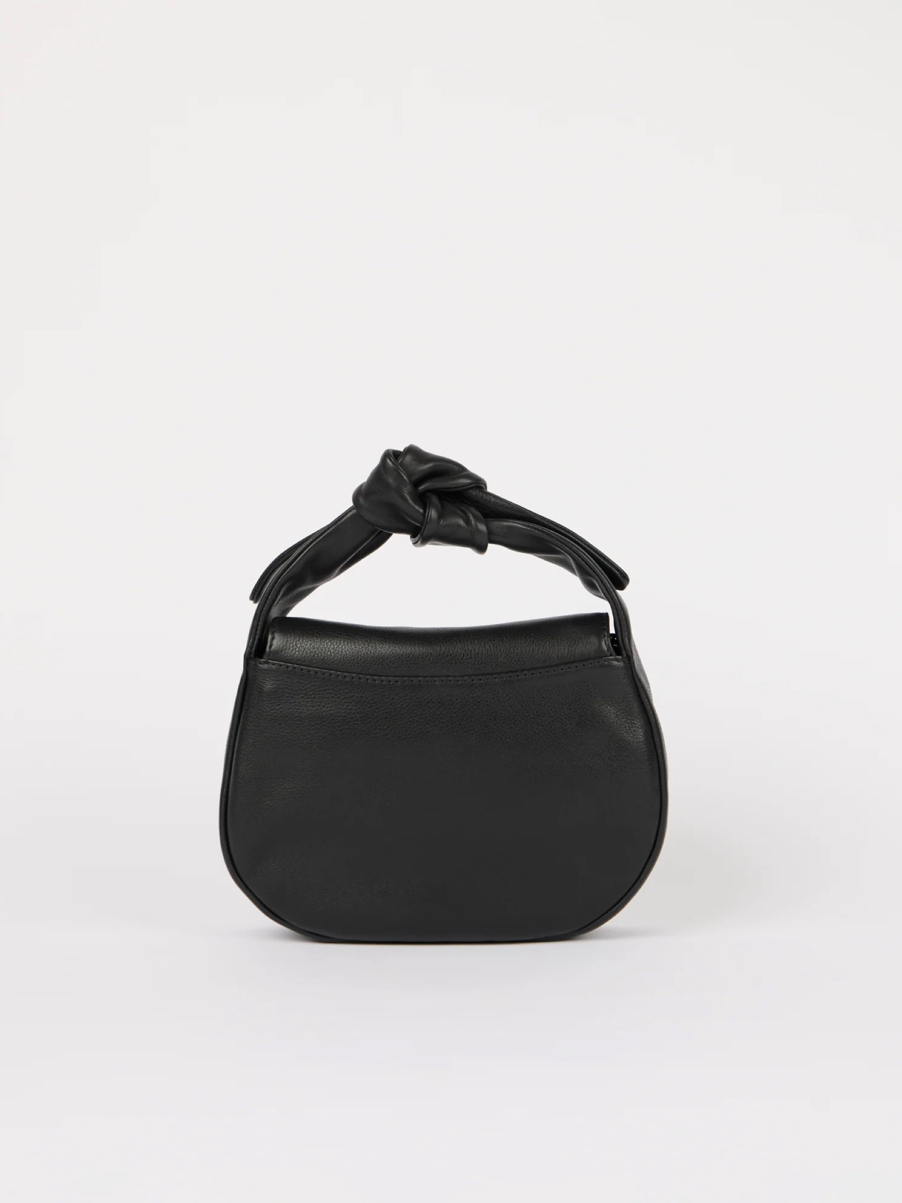 Tasche Coco Croissant black soft grain leather O My Bag