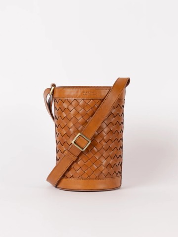 Tasche Zola cognac woven classic leather O My Bag