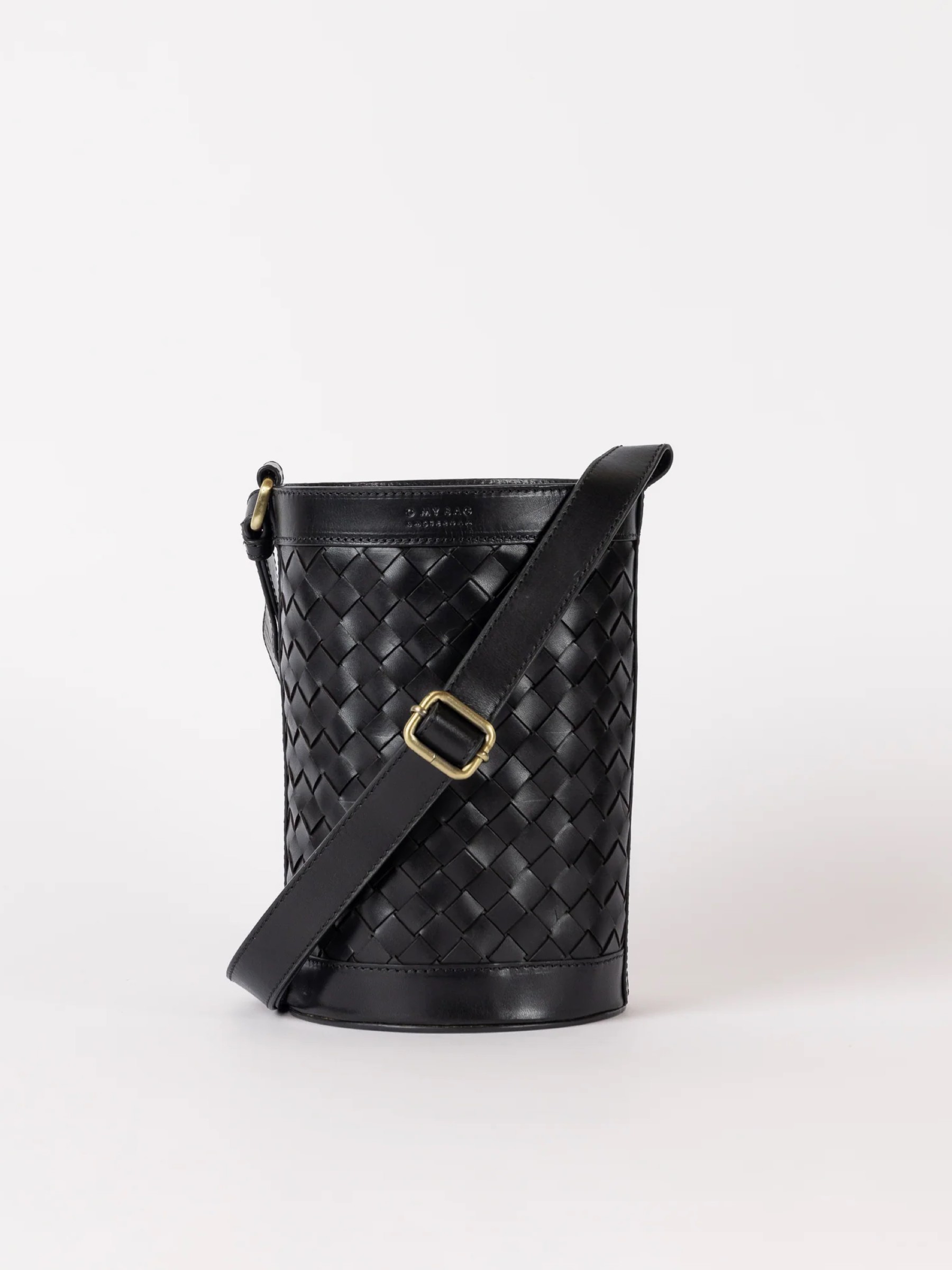 Tasche Zola black woven classic leather O My Bag