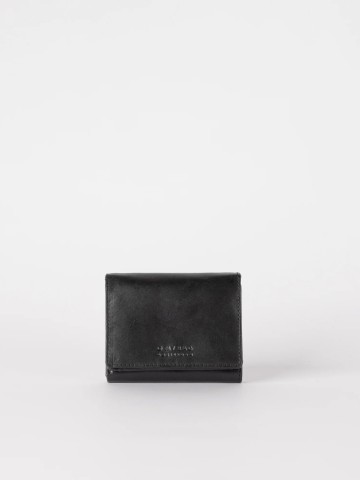 Portemonnaie Ollie black classic leather O My Bag