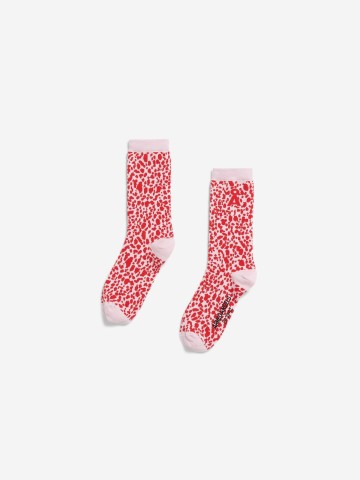 Socken Leopard Socks pink mist Armedangels