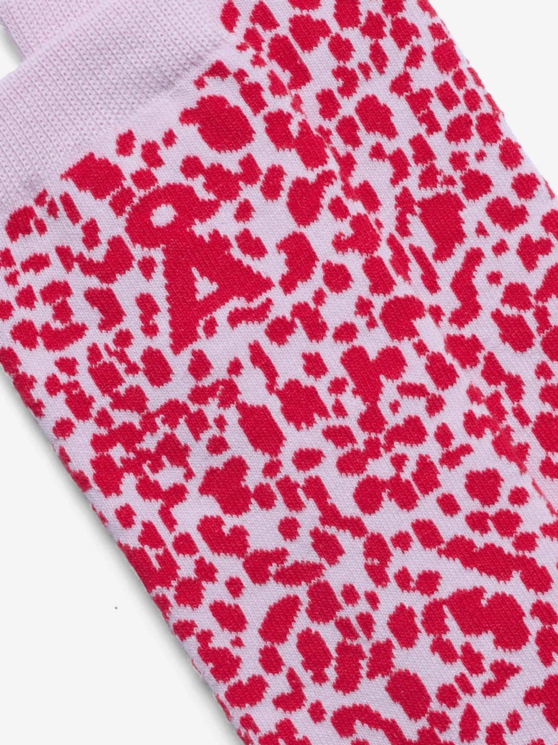 Socken Leopard Socks pink mist Armedangels
