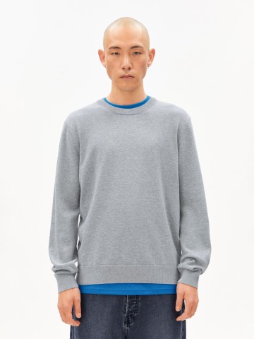 Pullover Loukaa Knit Sweater silver melange Armedangels