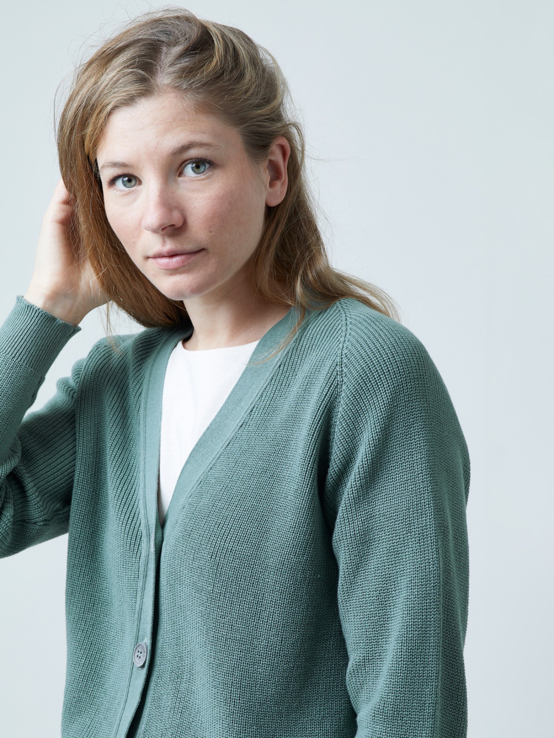 Strickjacke Hilda Cardigan dry green ZRCL