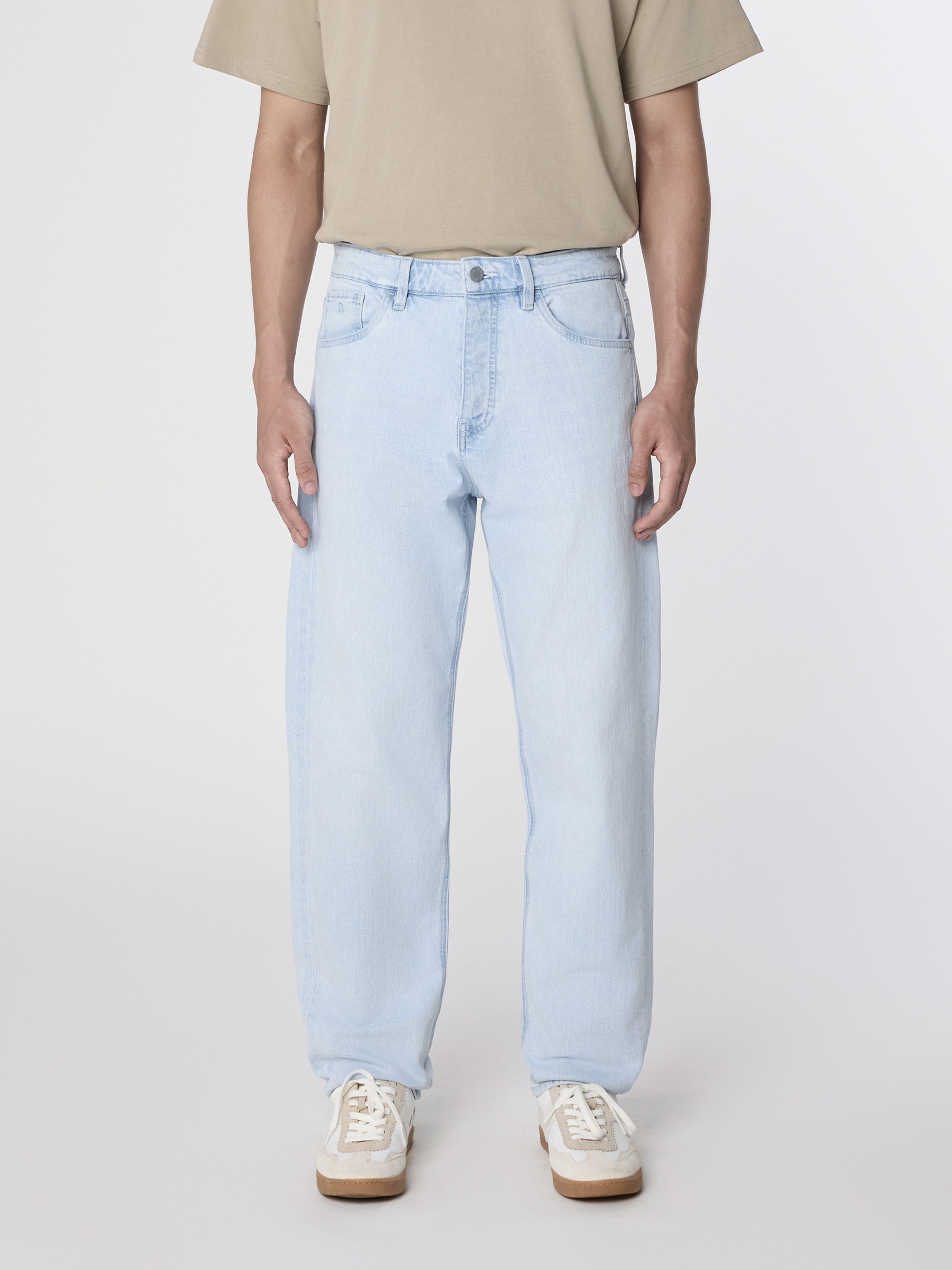 Jeans Hose Rise Relaxed Tapered ice blue Dawn Denim