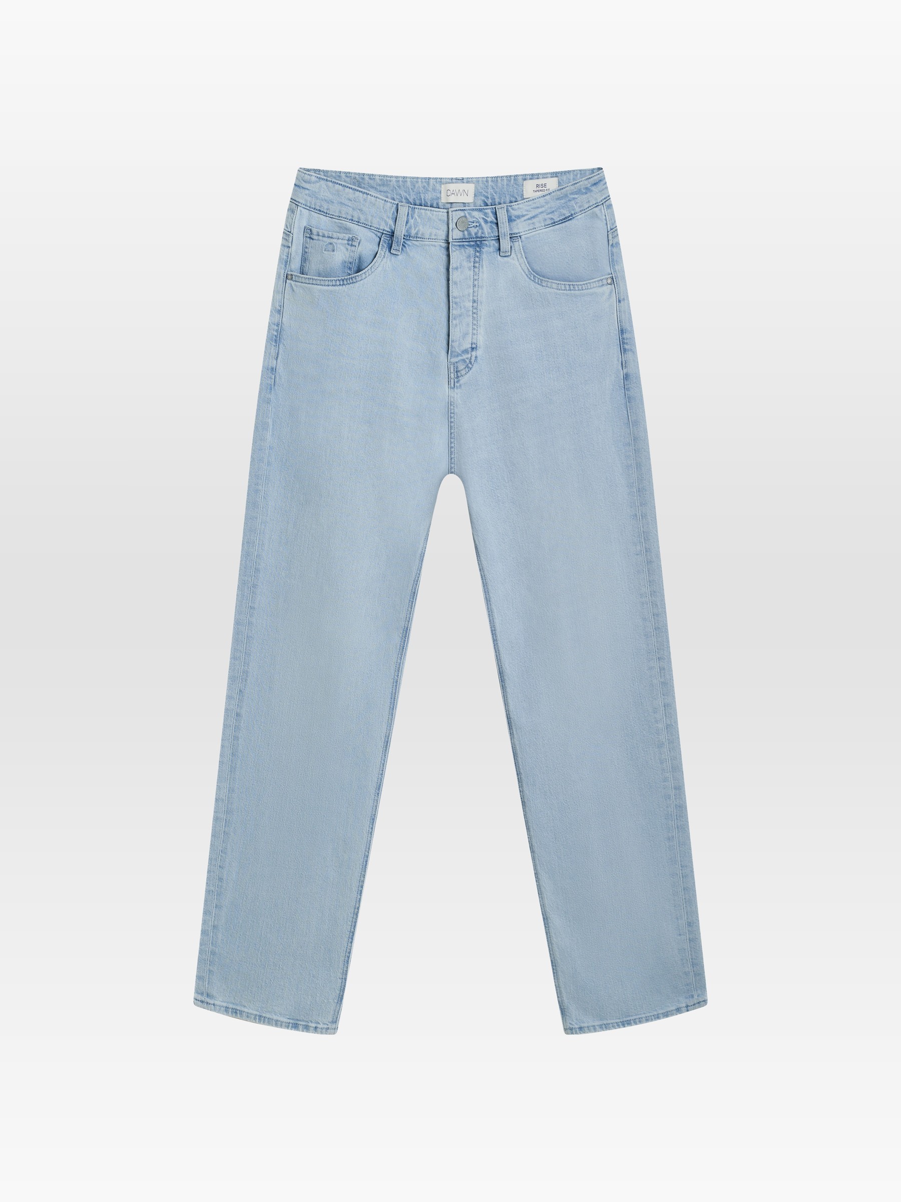 Jeans Hose Rise Relaxed Tapered ice blue Dawn Denim