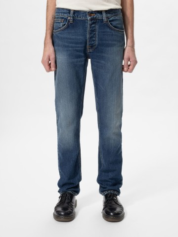 Jeanshose Solid Ollie wild blue Nudie Jeans