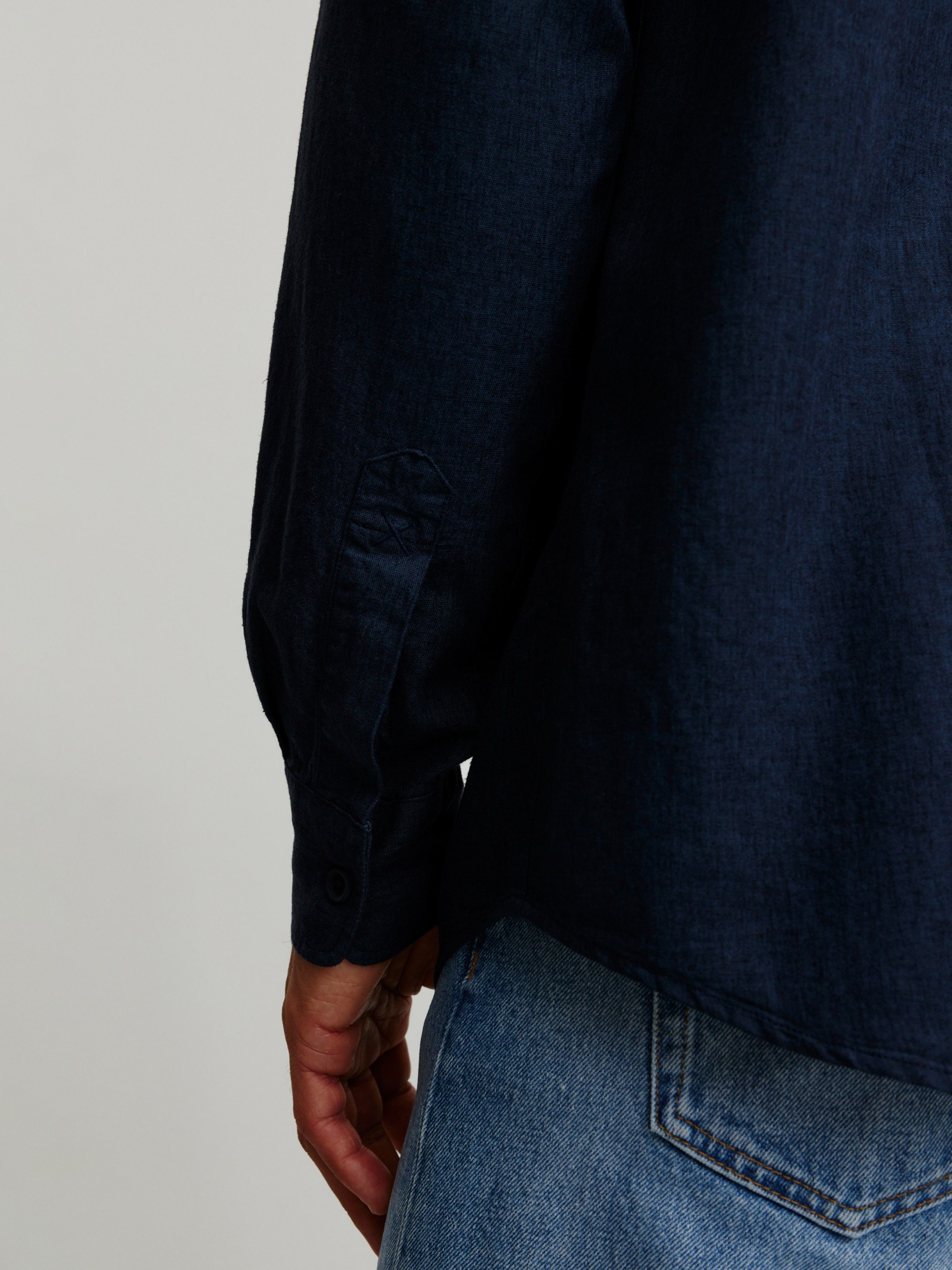 Hemd Nutmeg navy Recolution