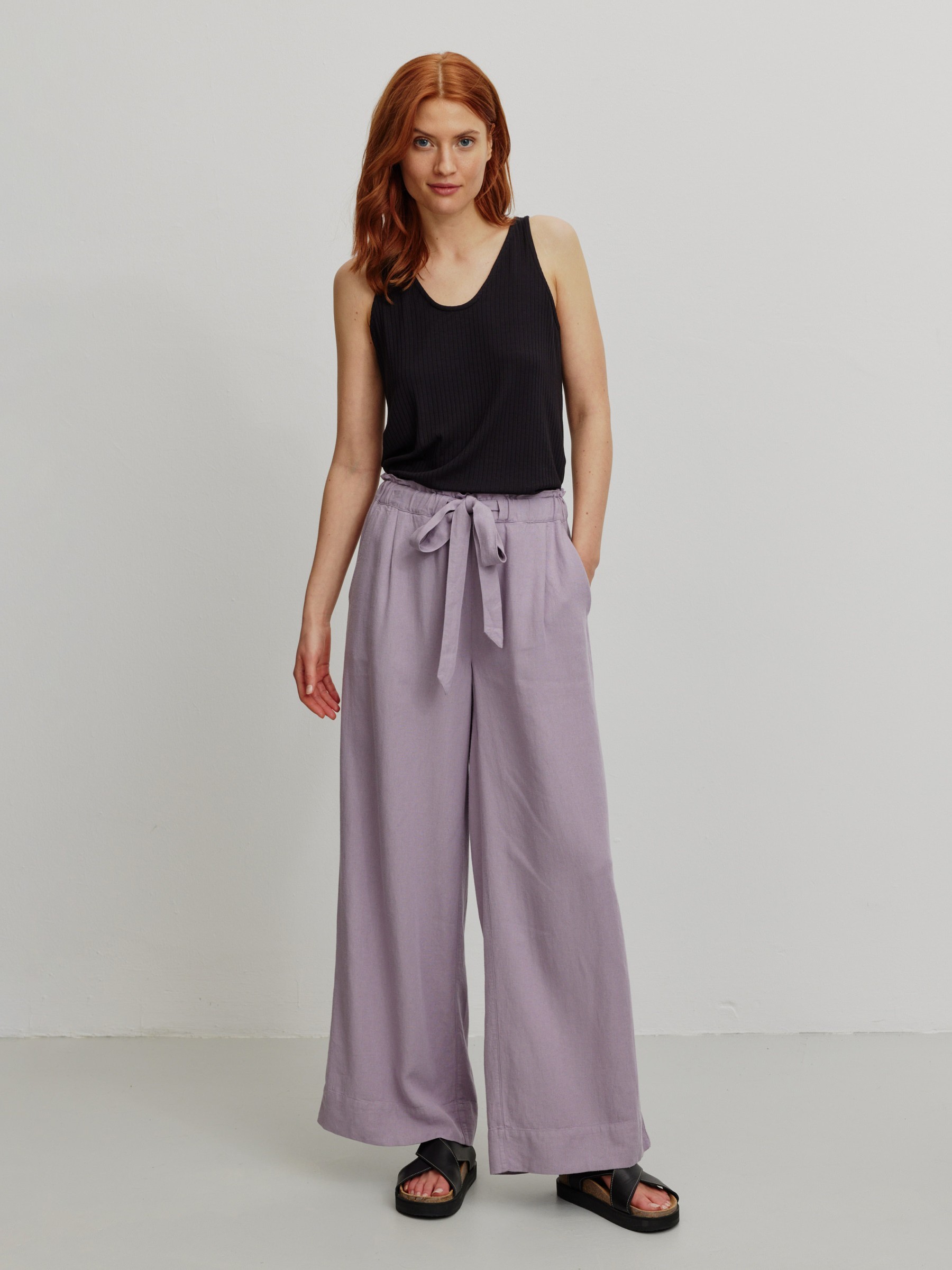 Hose Padina grey lilac Recolution