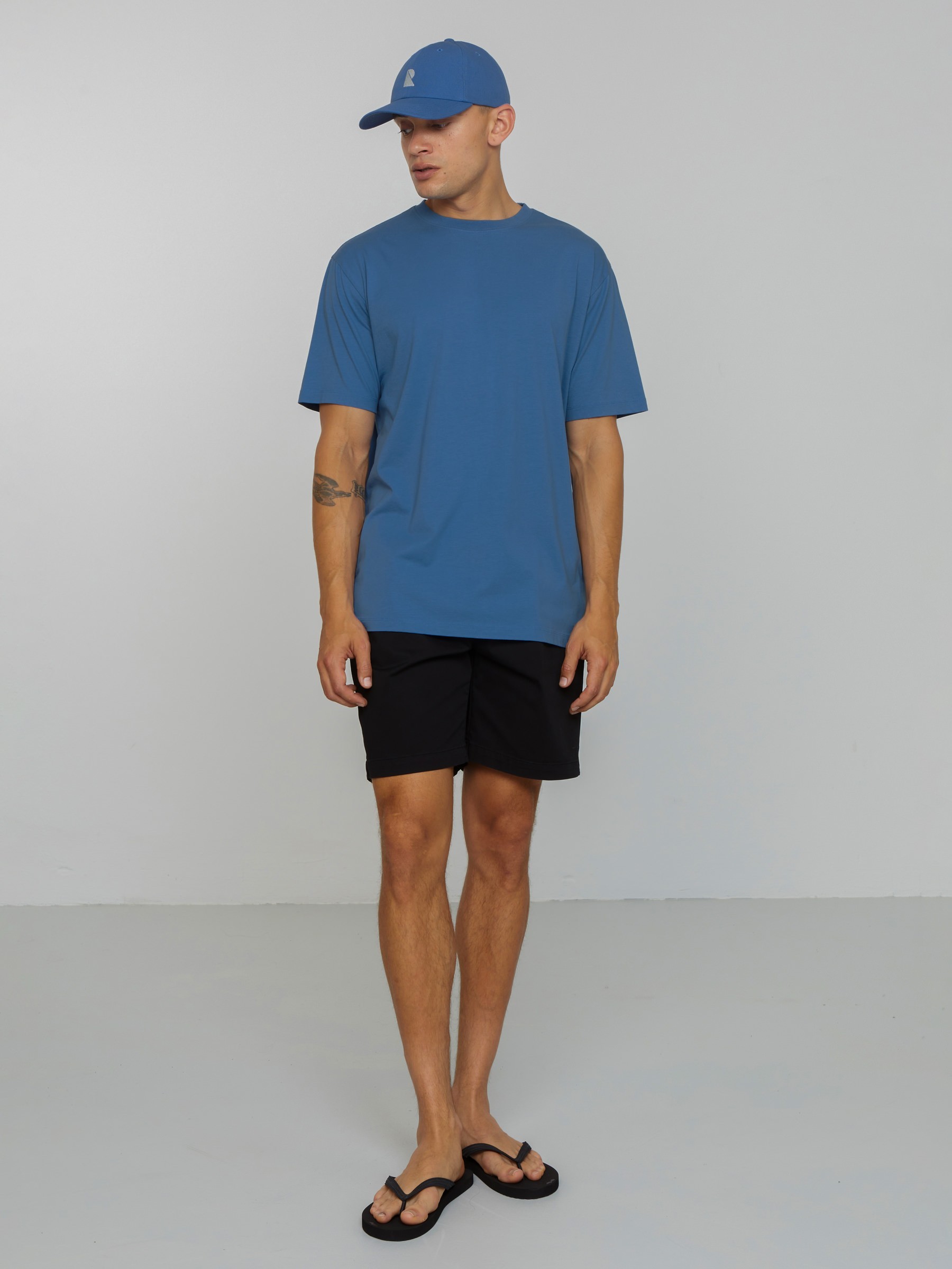 T-Shirt Aposeris electric blue Recolution