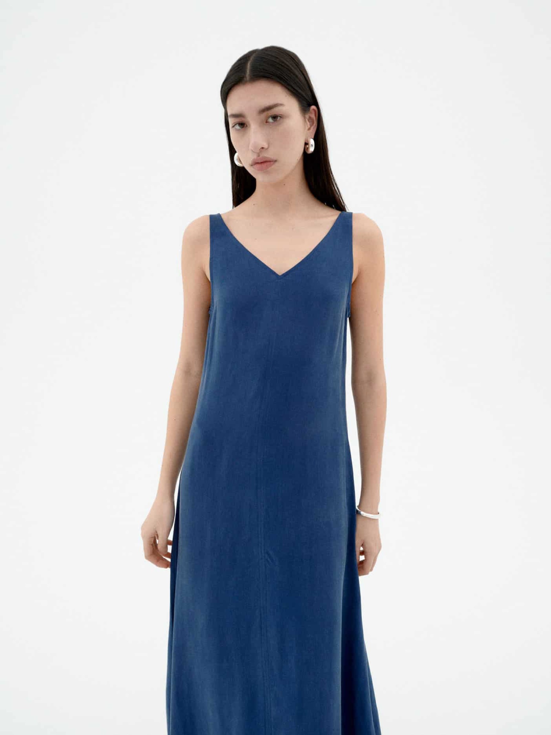 Kleid Sade Dress cobalt Thinking Mu