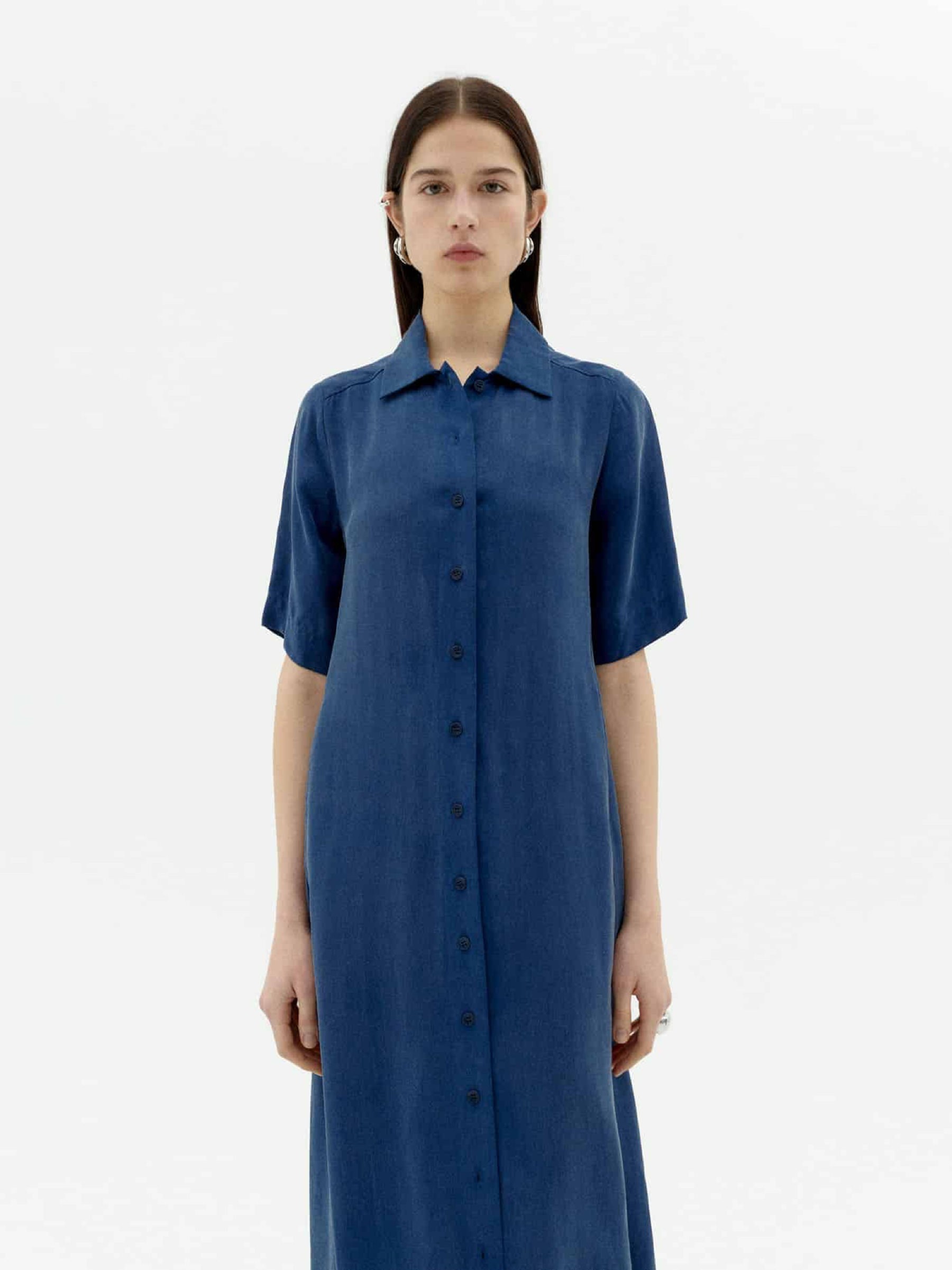 Kleid Gianna Dress cobalt Thinking Mu