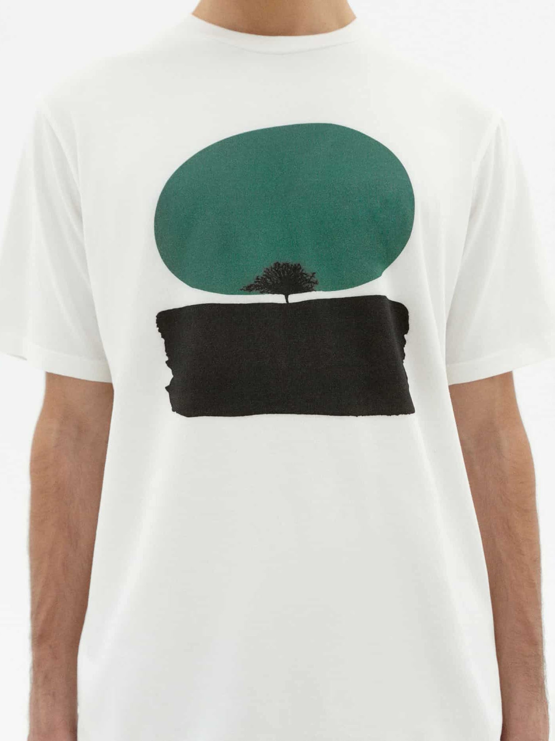 T-Shirt Zach Tee trees Thinking Mu