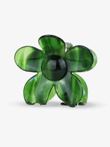 Haarklammer Bloom green reef sasstie