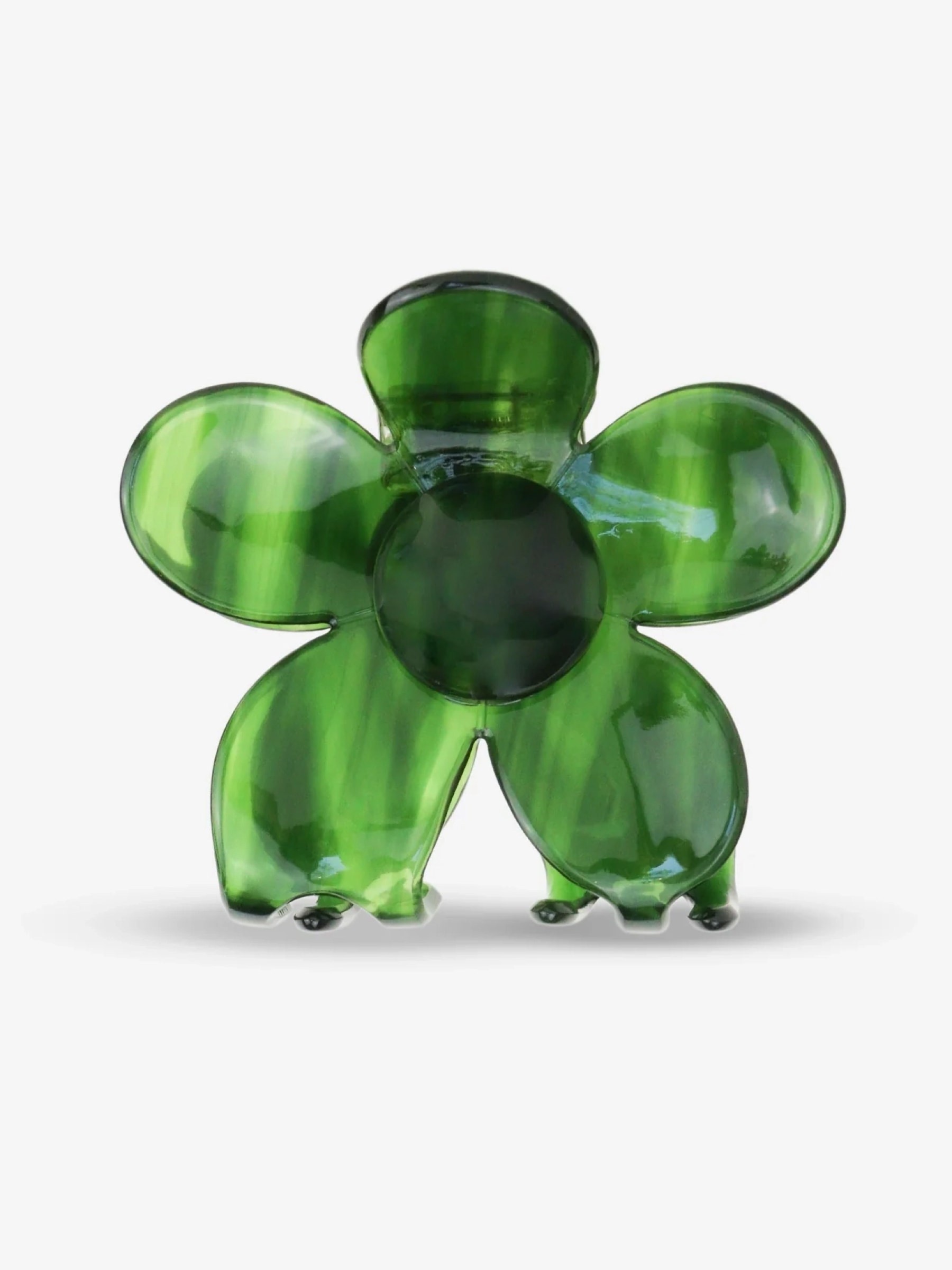 Haarklammer Bloom green reef sasstie