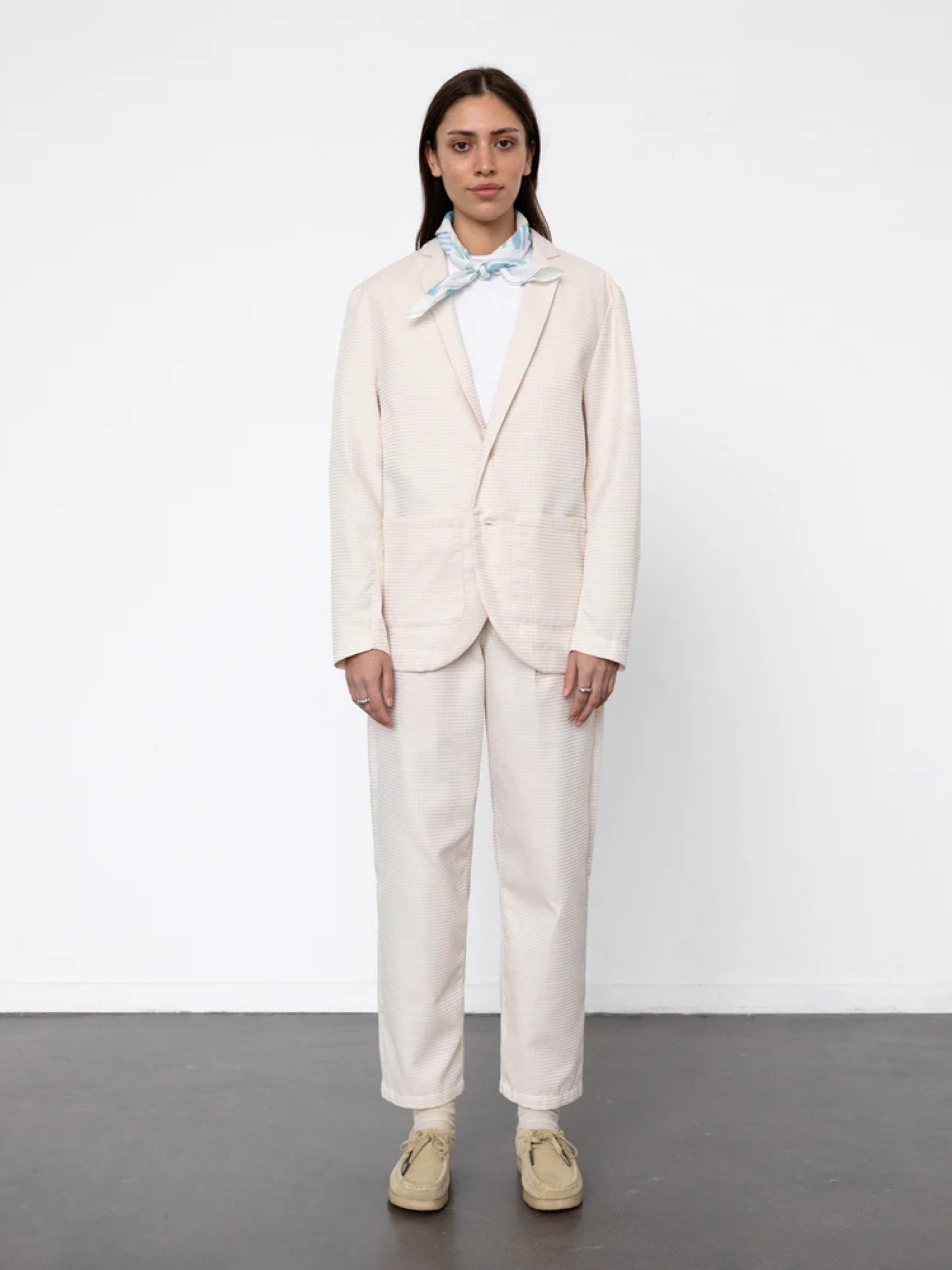 Jacke Workwear Blazer waffle sand Rotholz