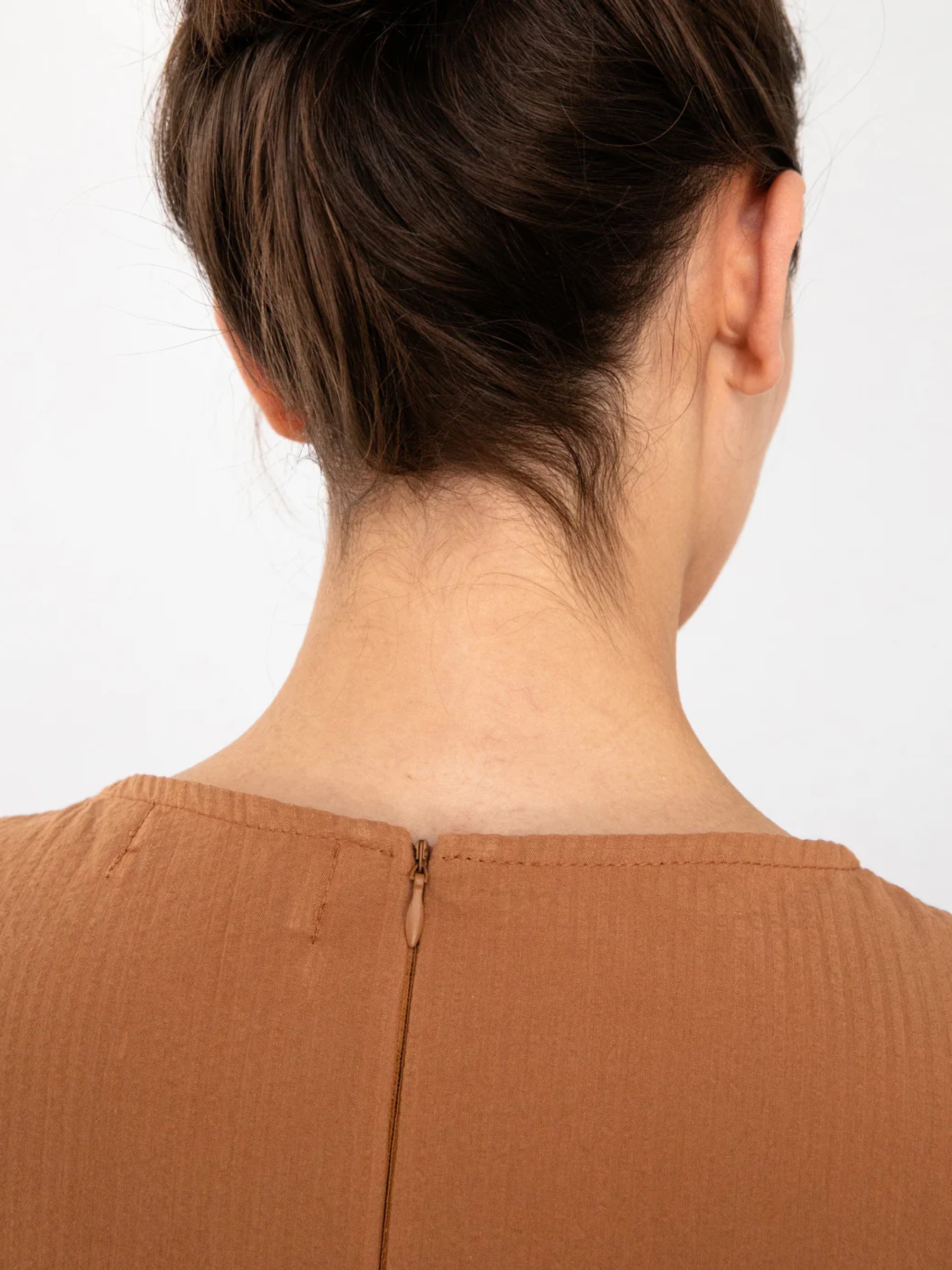 Overall Jumpsuit caramel brown Rotholz