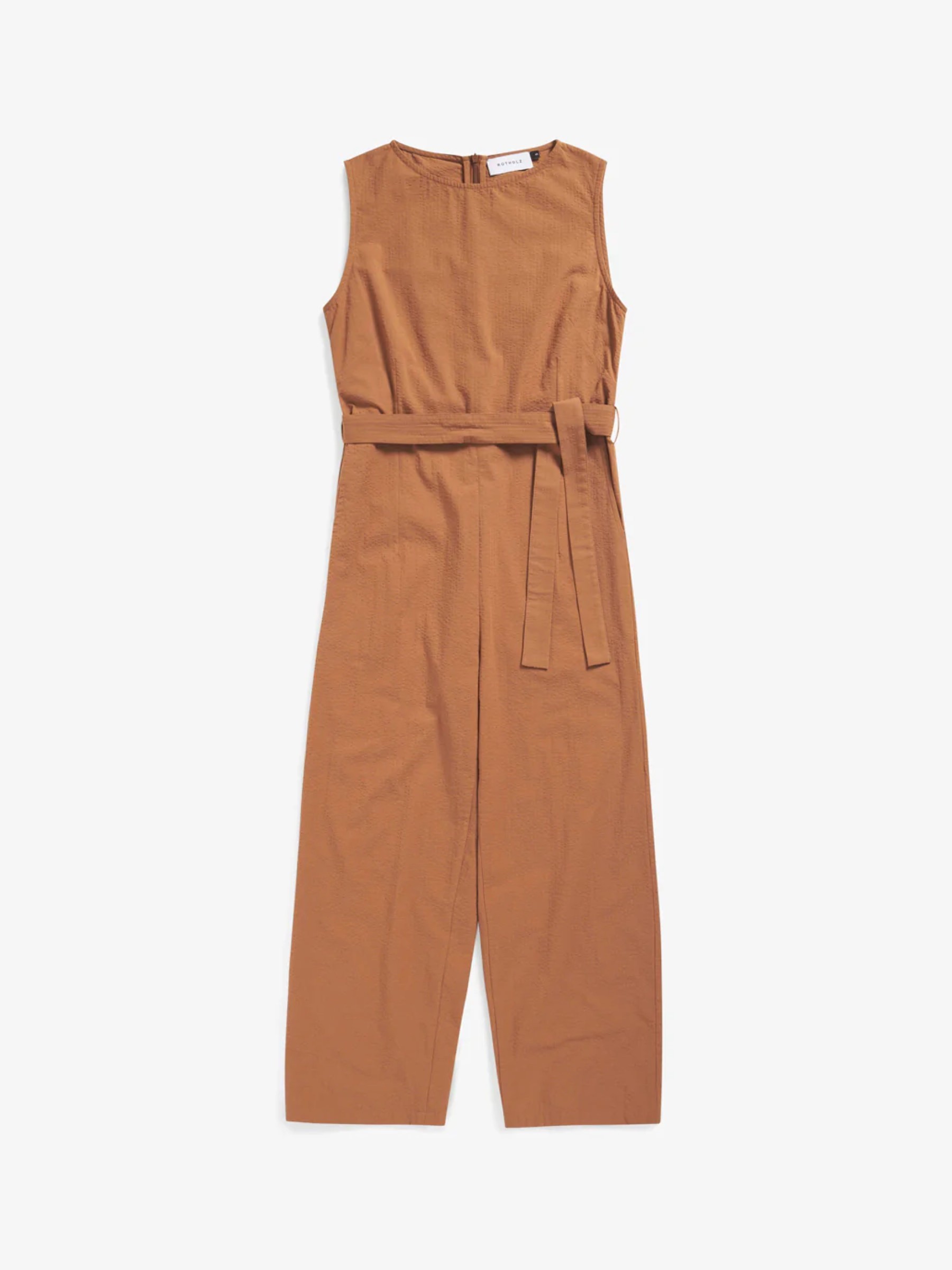 Overall Jumpsuit caramel brown Rotholz