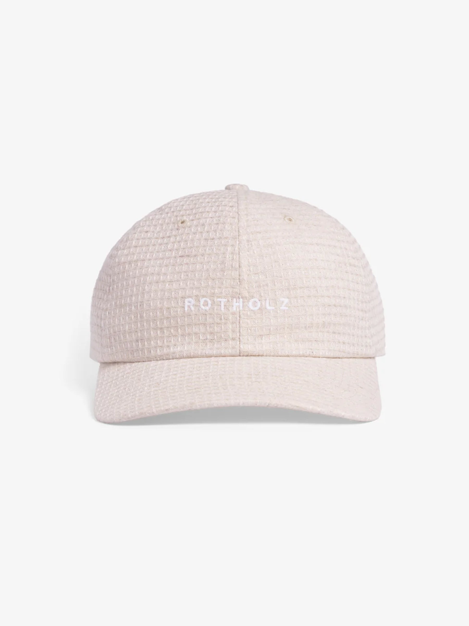 Mütze Classic Cap waffle sand Rotholz
