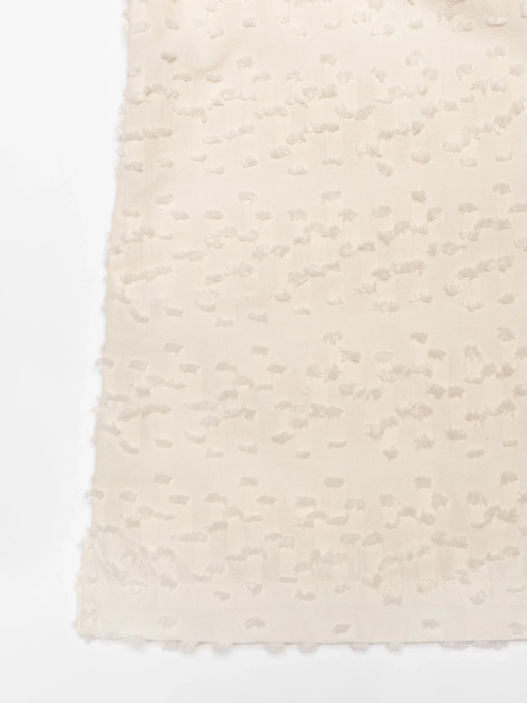 Bluse Moa Tie Fringe Shirt offwhite Nudie Jeans