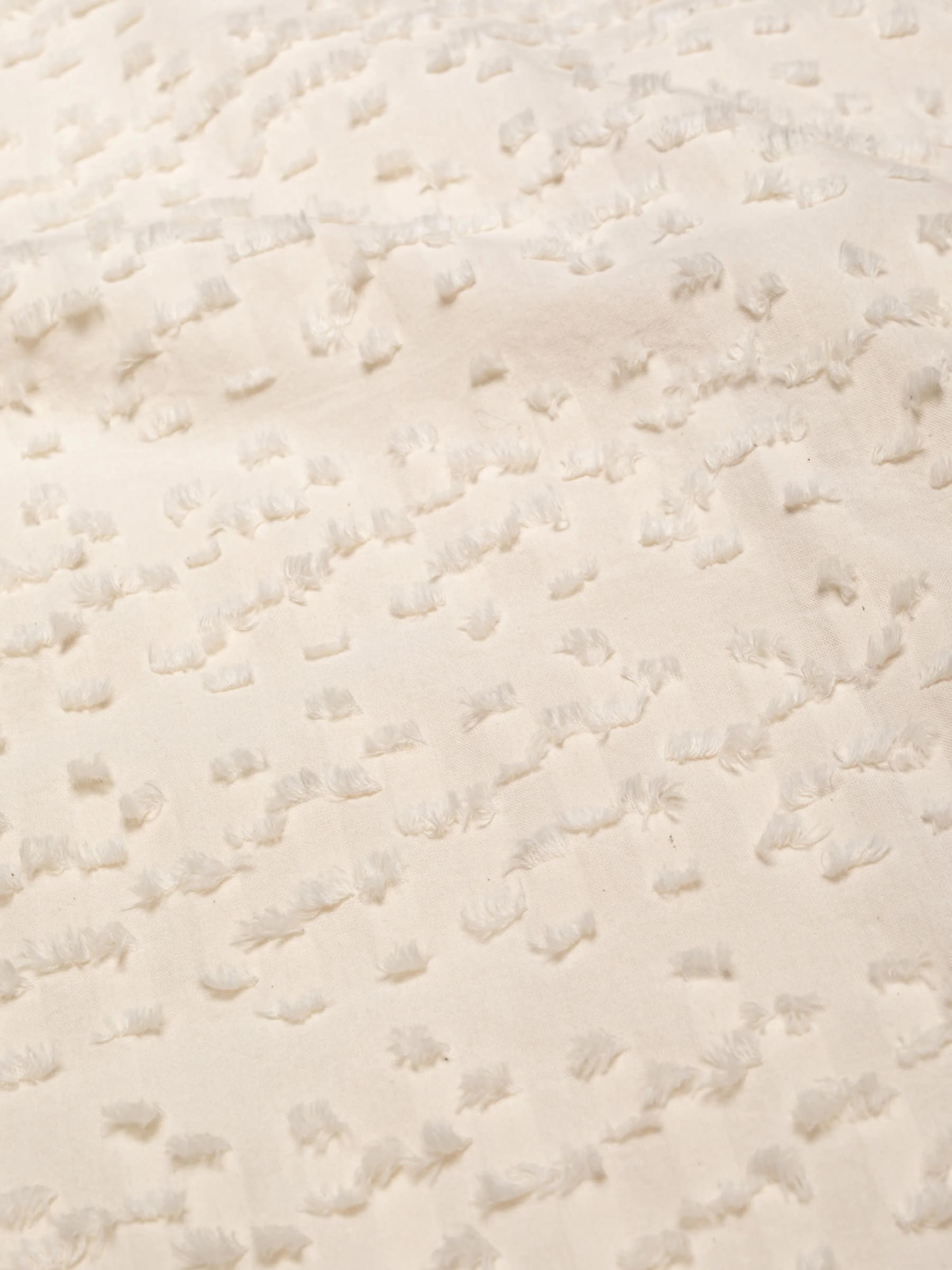 Bluse Moa Tie Fringe Shirt offwhite Nudie Jeans