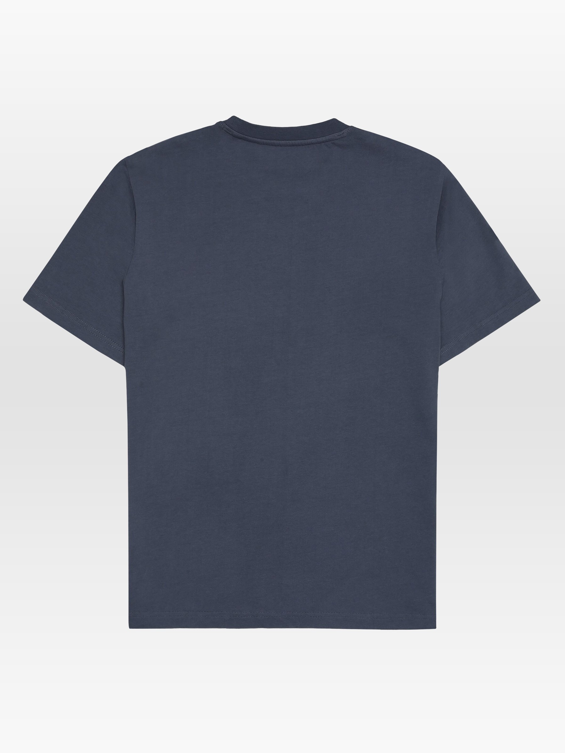 Printed T-Shirt vintage indigo Knowledge Cotton Apparel