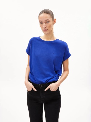 T-Shirt Idaara dynamo blue Armedangels