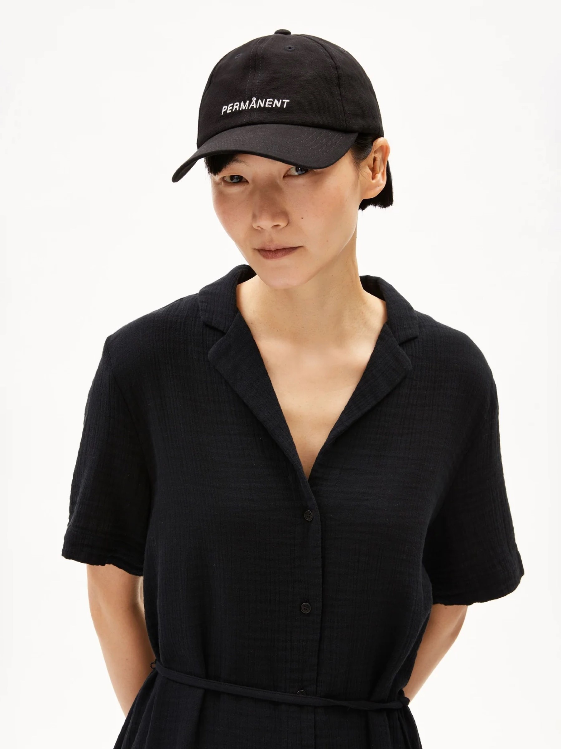 Kleid Mabelaa Musselin black Armedangels