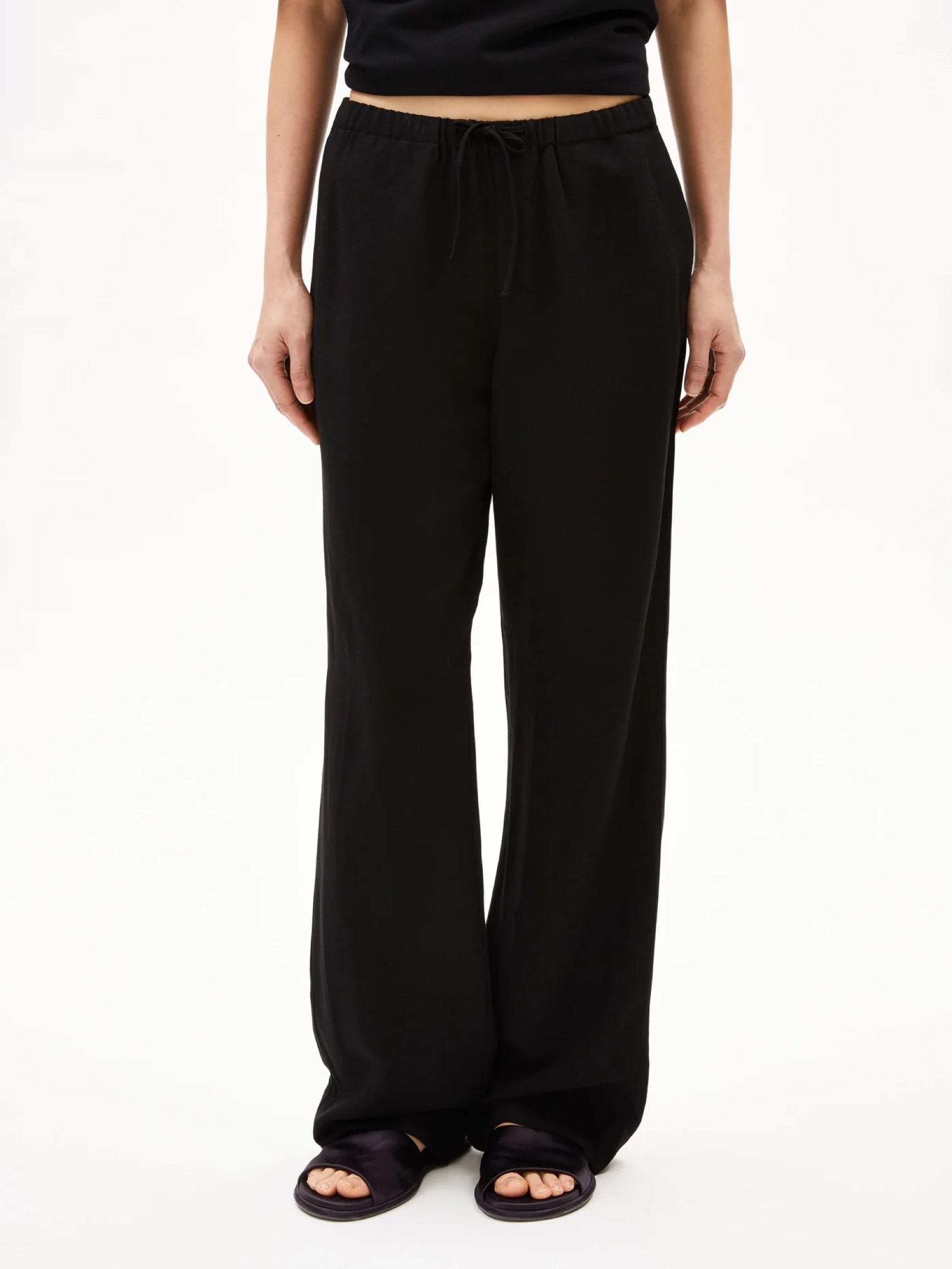 Hose Mioaa Lino black Armedangels