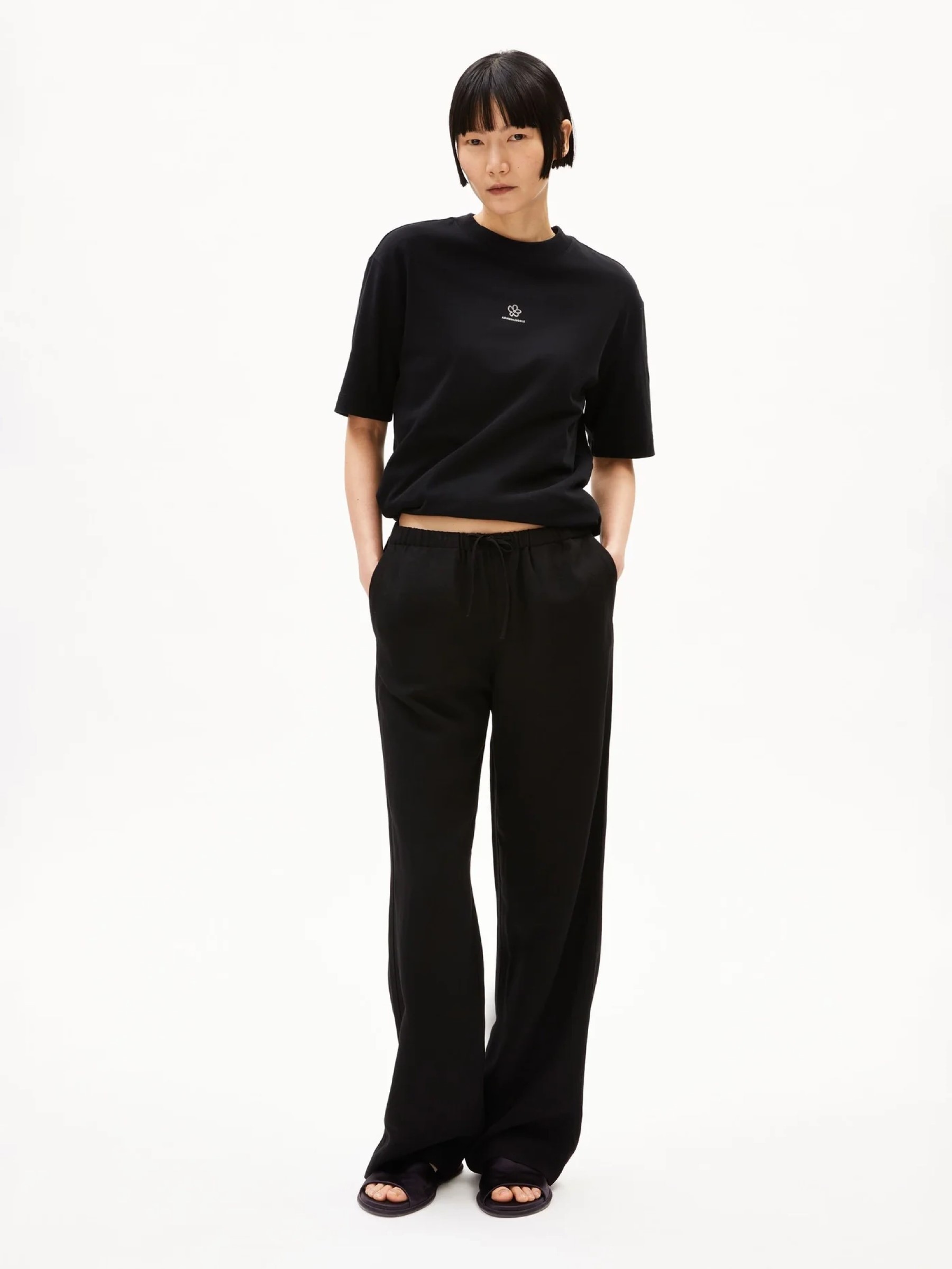 Hose Mioaa Lino black Armedangels