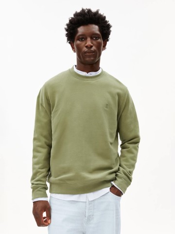 Pullover Baaro Loop Sweatshirt fatigue green Armedangels