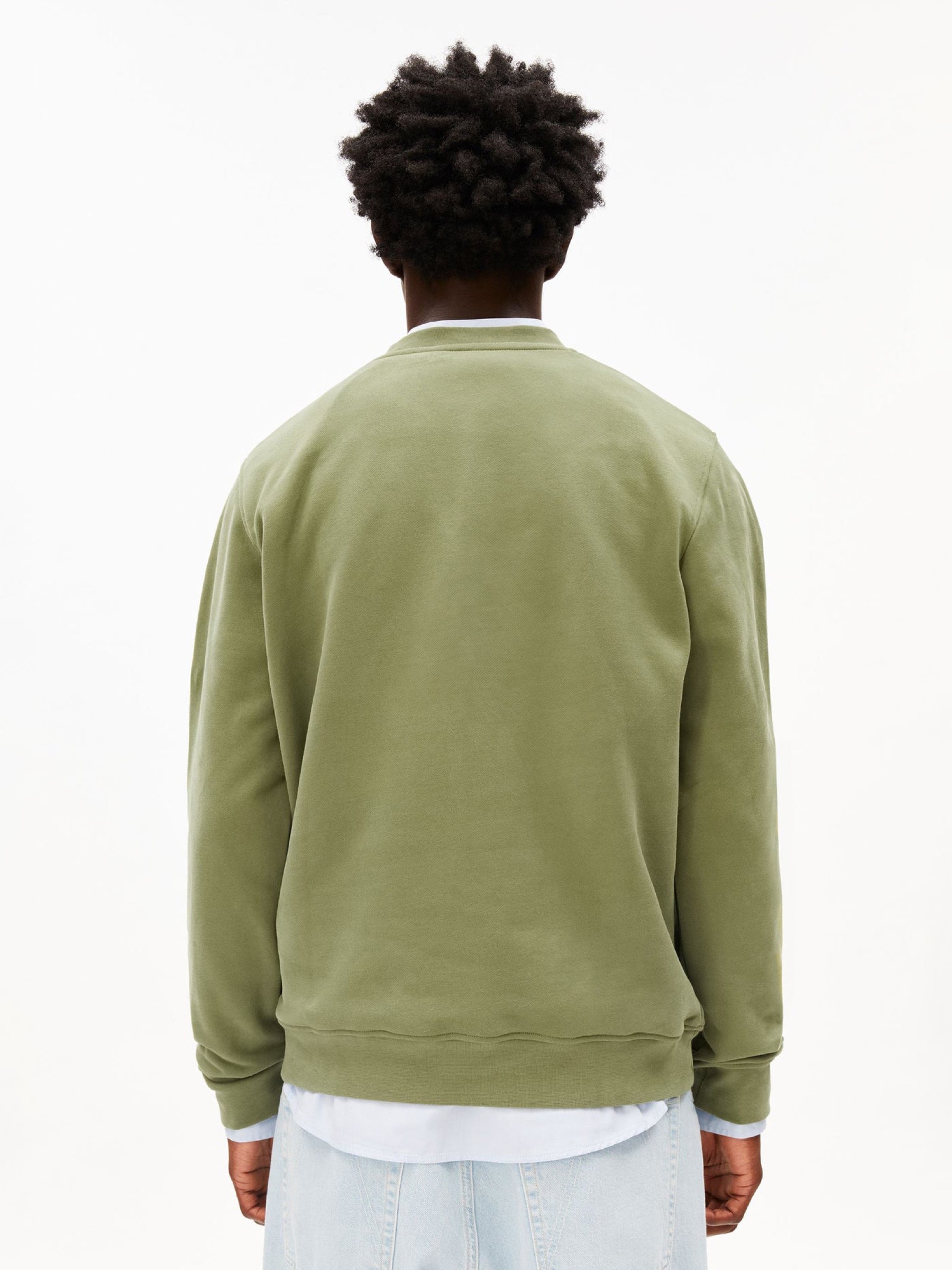 Pullover Baaro Loop Sweatshirt fatigue green Armedangels