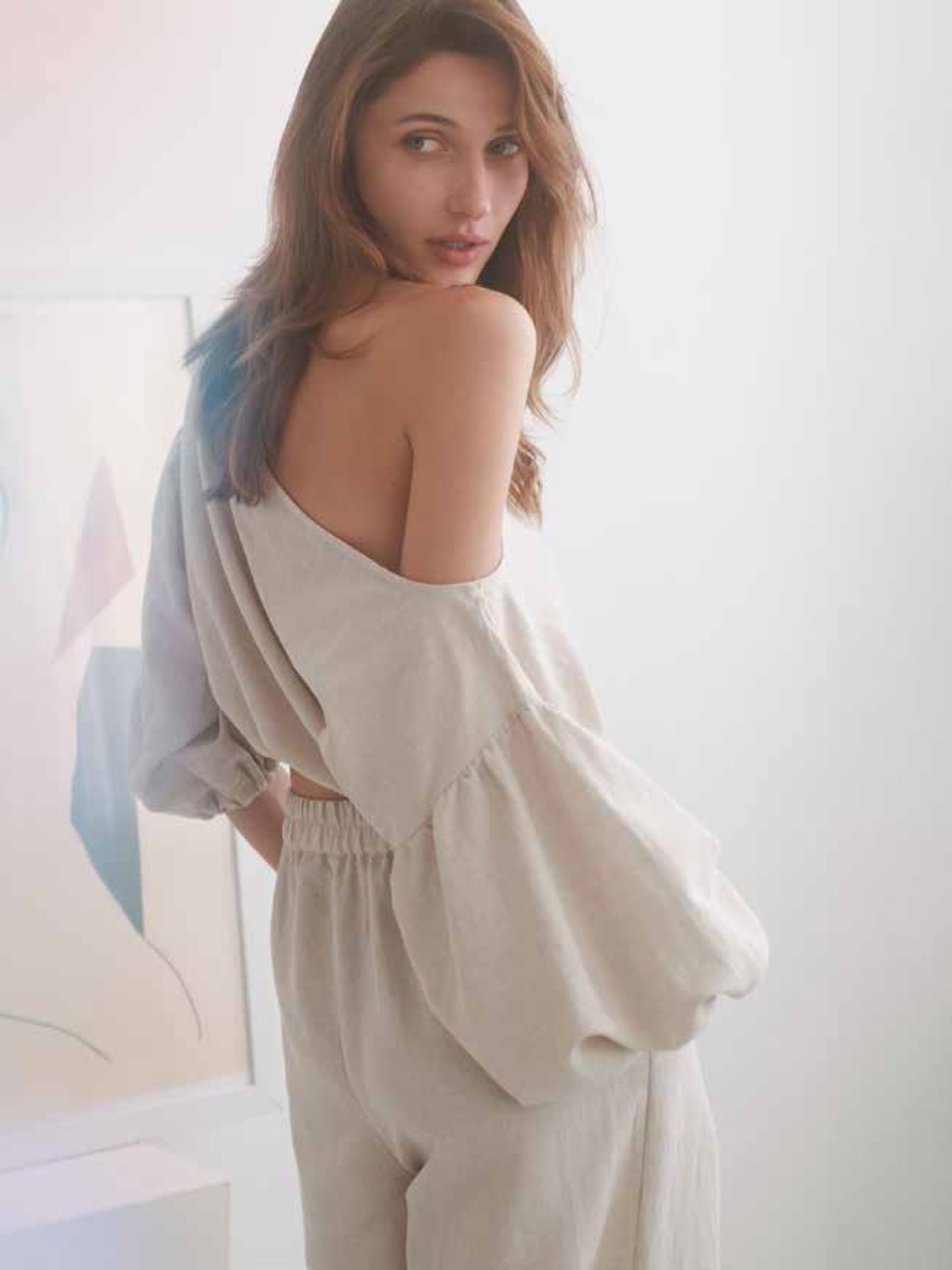 Bluse Boho Blouse natural Cossac