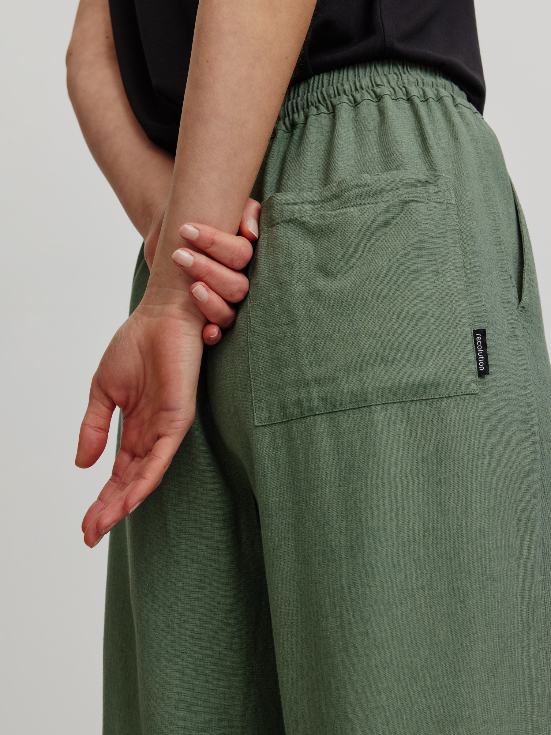 Hose Moonflower khaki Recolution