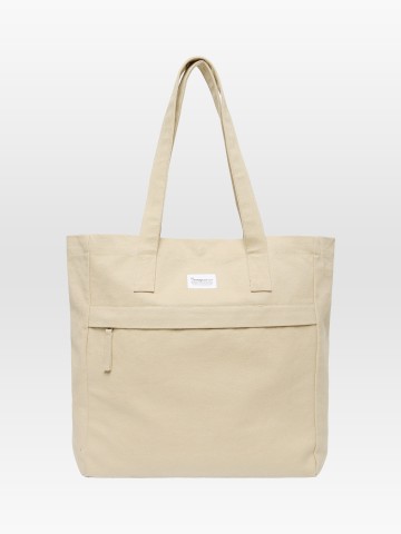 Tasche Canvas Tote Bag light feather gray Knowledge Cotton Apparel