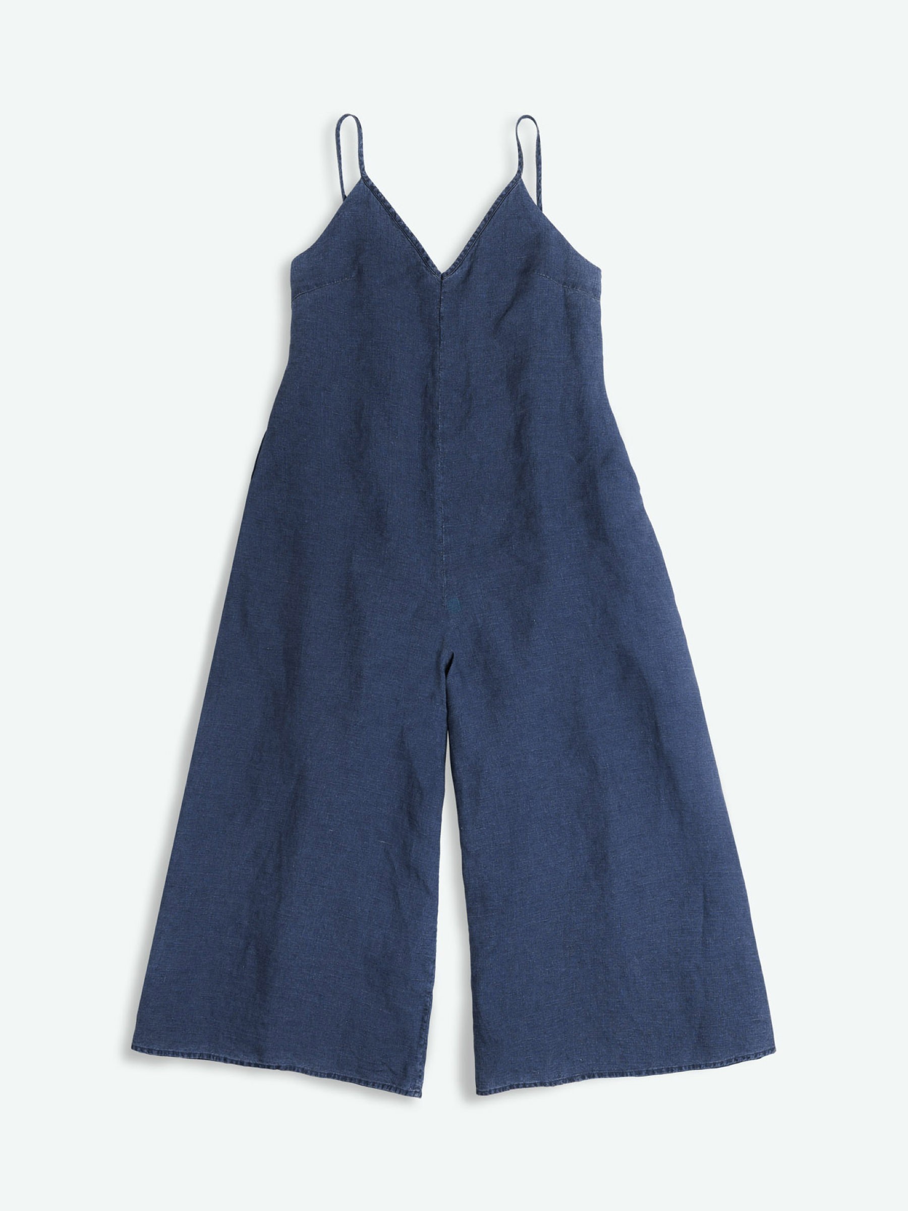 Jumpsuit Mikasa indigo linen Kings of Indigo – K.O.I.