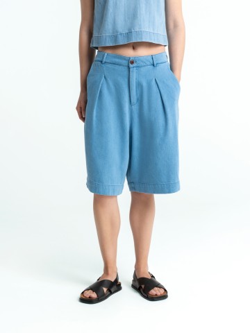 Kurze Hose Kral Short quennell light Kings of Indigo – K.O.I.