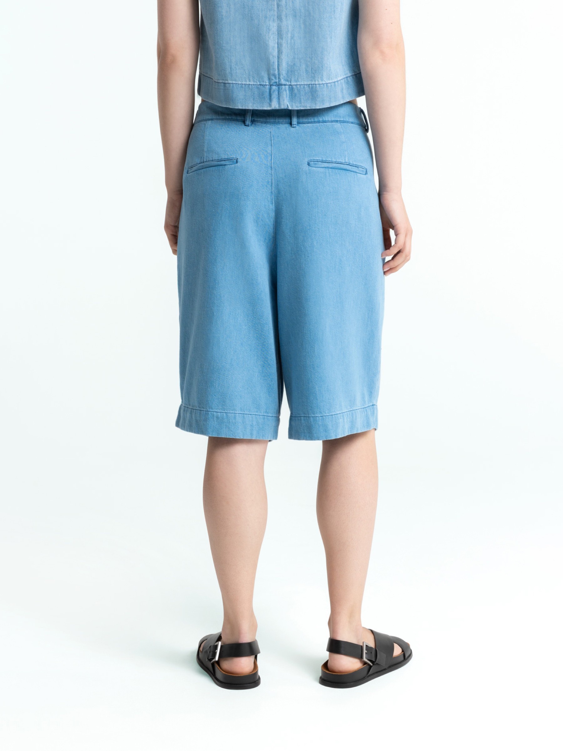 Kurze Hose Kral Short quennell light Kings of Indigo – K.O.I.
