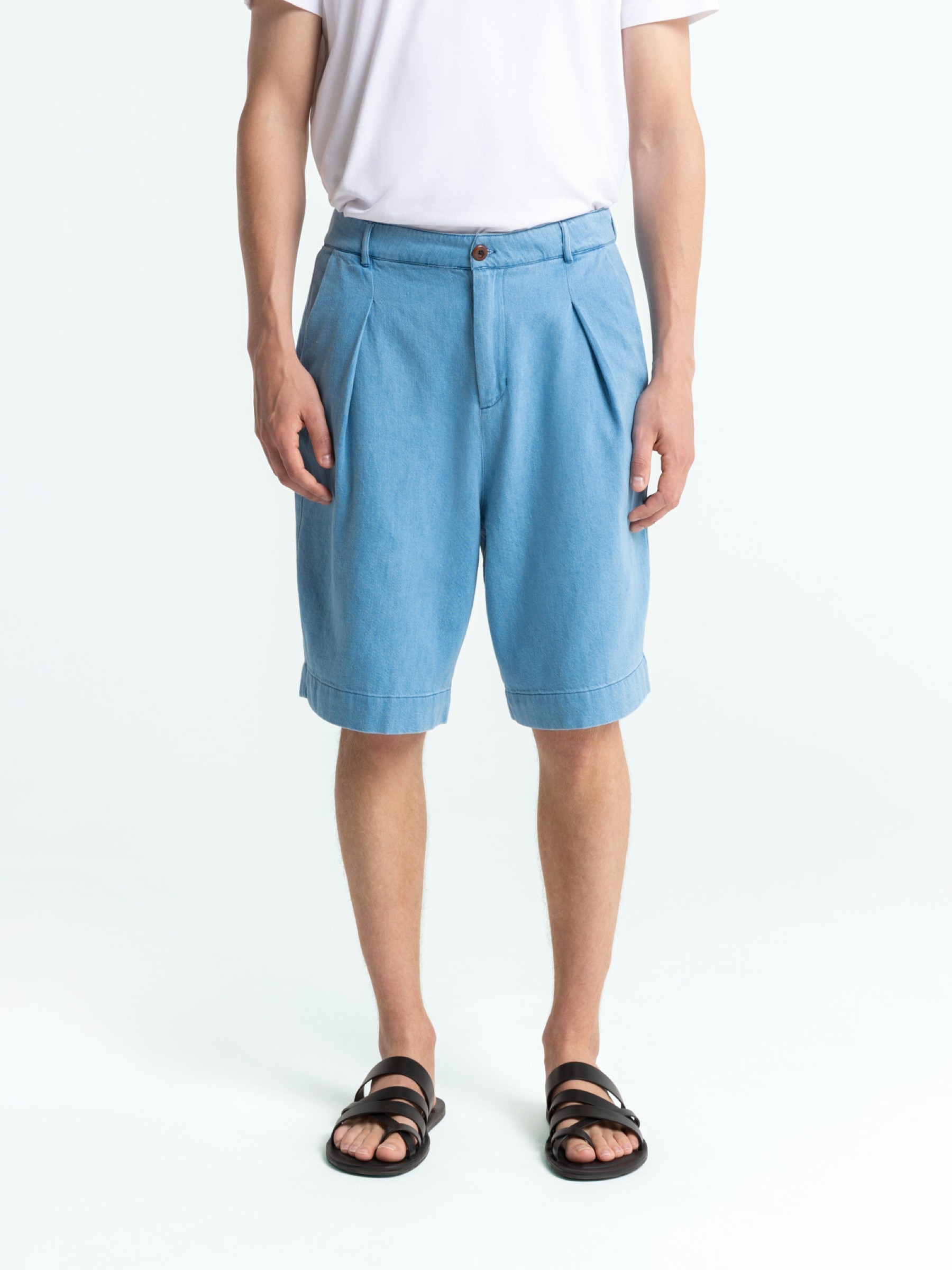 Kurze Hose Kral Short quennell light Kings of Indigo – K.O.I.