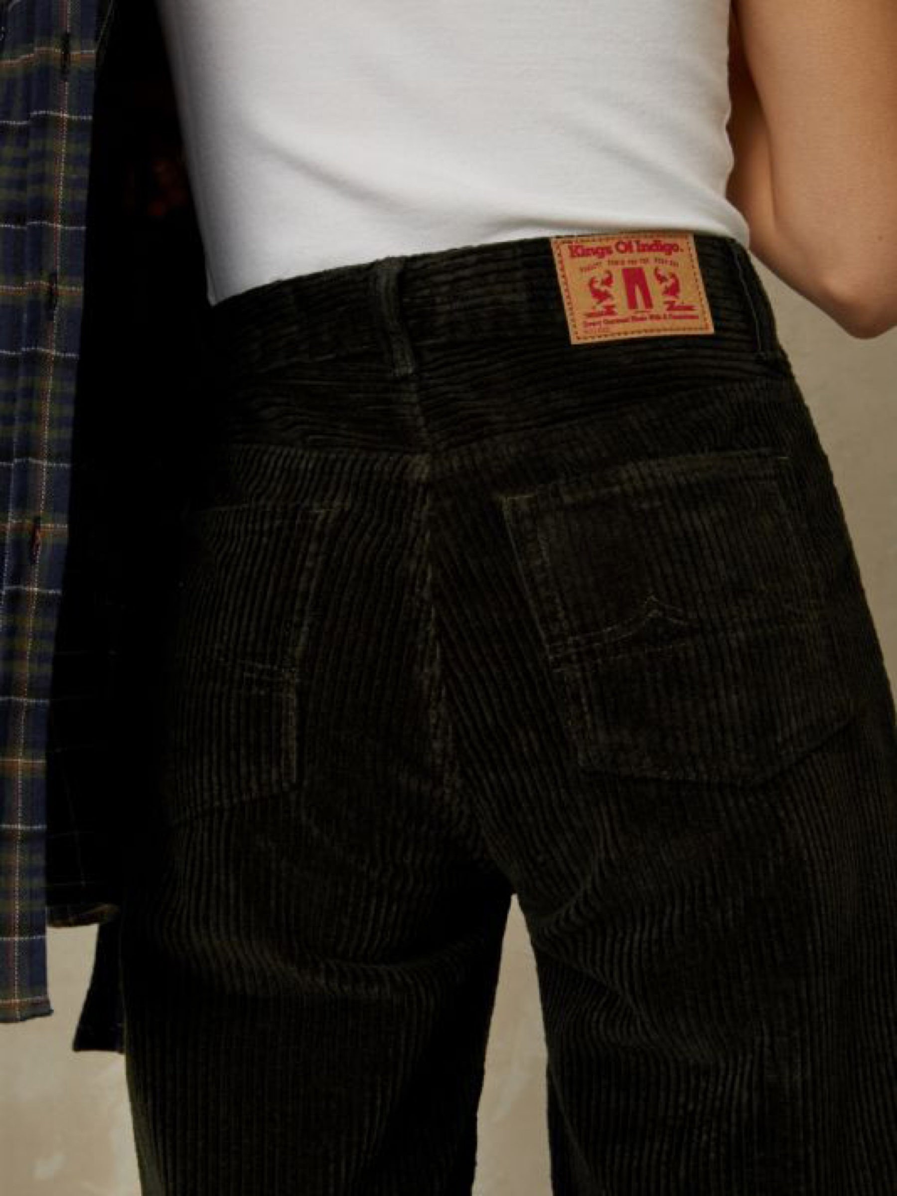 Hose Caroline Pants deep forest cord Kings of Indigo – K.O.I.