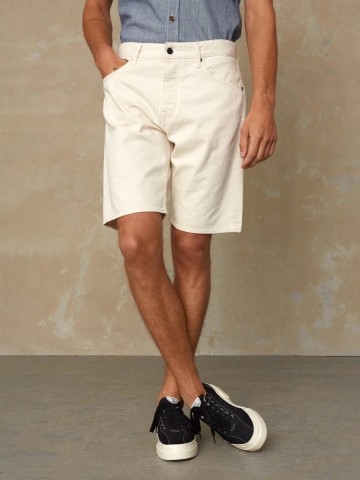 Kurze Hose Lucius Short ecru Kings of Indigo – K.O.I.