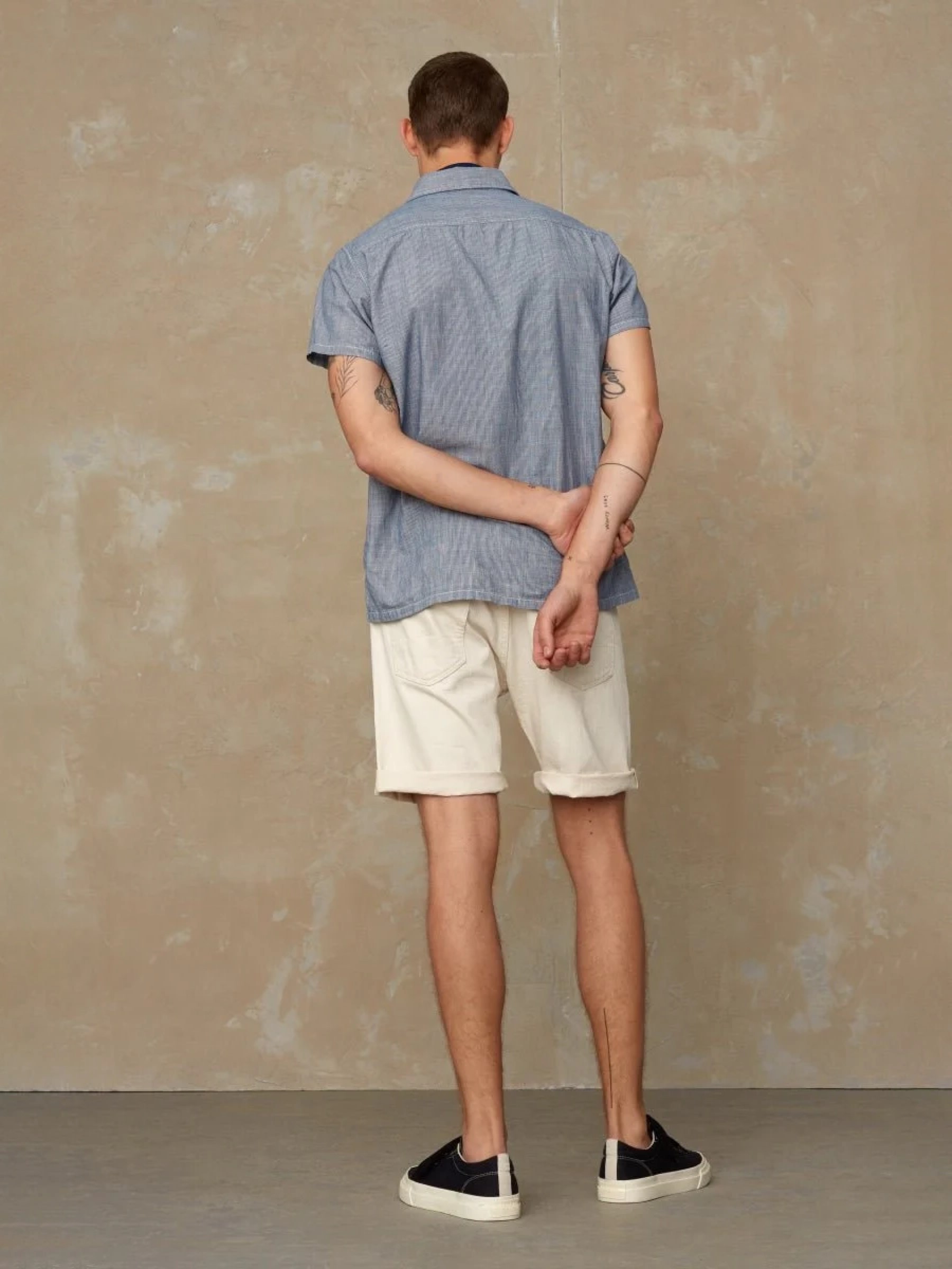 Kurze Hose Lucius Short ecru Kings of Indigo – K.O.I.